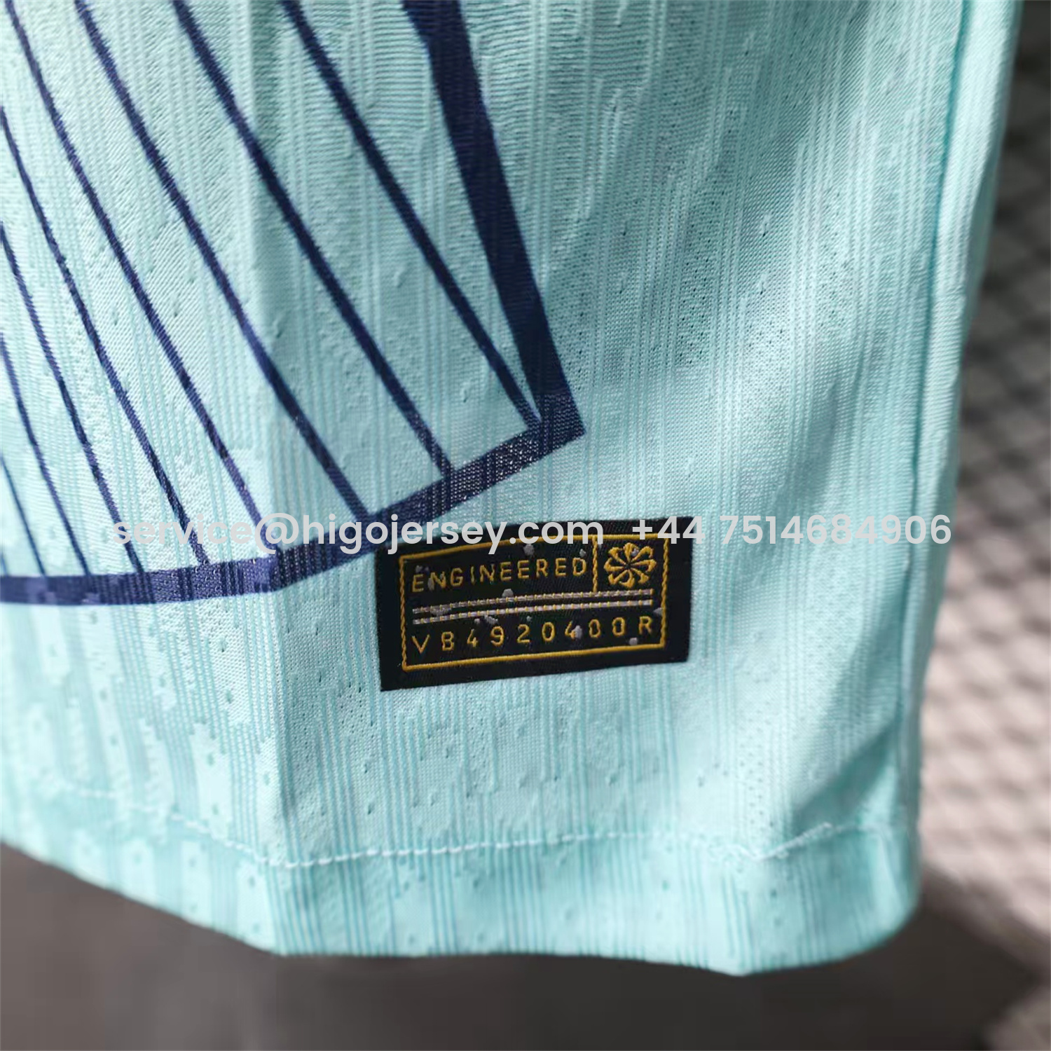 Higojerseys-Barcelona 25-26 T90 Cyan Special Jersey - Player Version