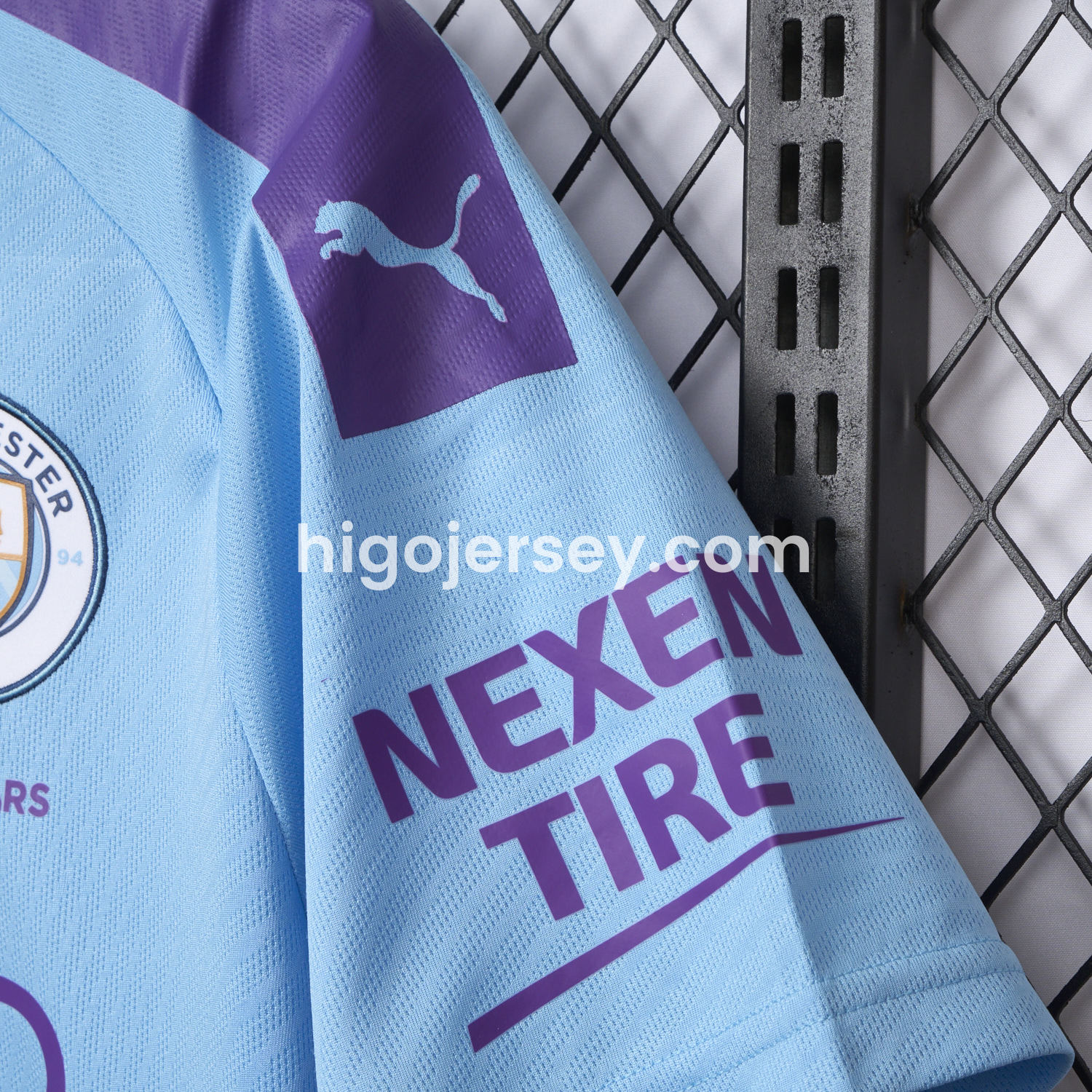 Higojerseys-Retro Manchester City 2019-20 Home Jersey