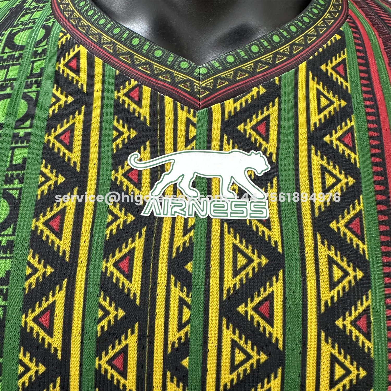 Higojerseys-Mali 2025 Away Green Jersey - Player Version