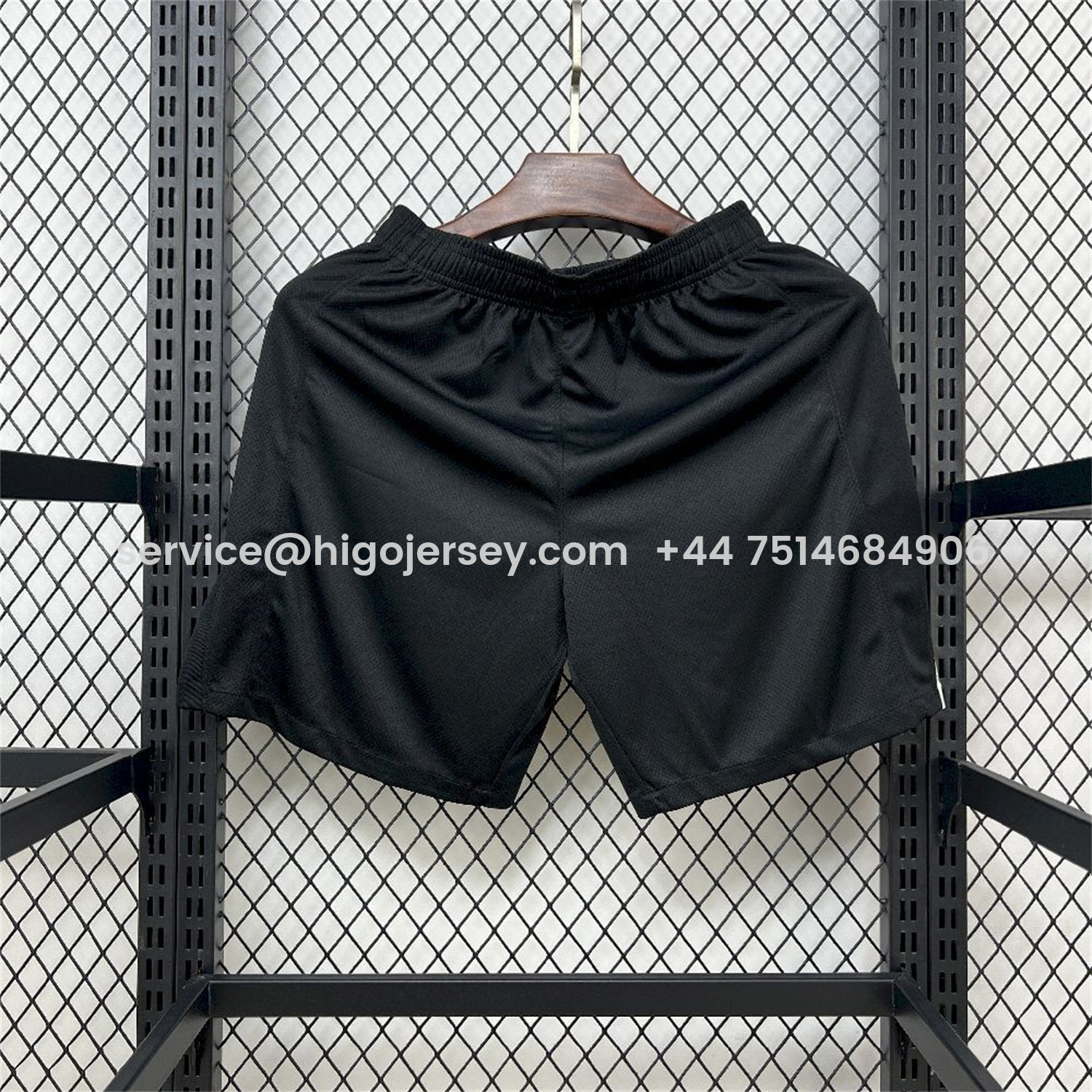 Higojerseys-C.H.E.L.S.E.A 25-26 Third Black Shorts - Fans Version