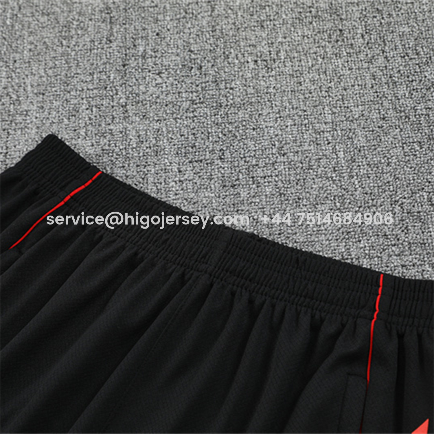 Higojerseys-Manchester United 25-26 Short-Sleeve Training Set - Red Camouflage Top & Black Shorts