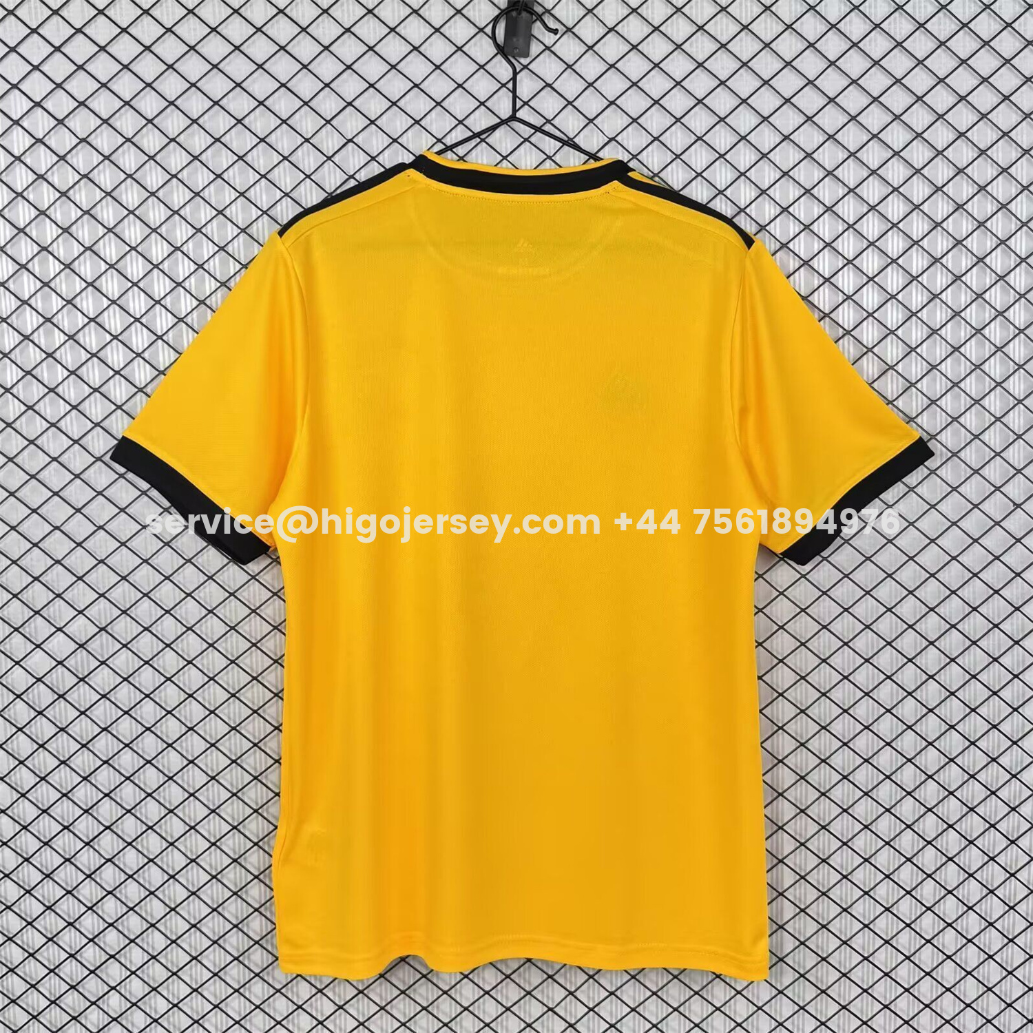 Higojerseys-Retro Wolverhampton Wanderers Wolves 2018-19 Home Jersey
