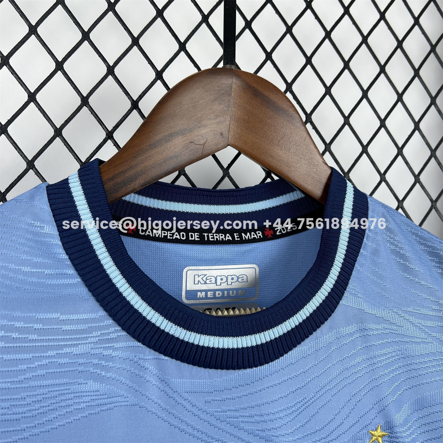 Higojerseys-Women's Vasco da Gama 25-26 Blue Goalkeeper Jersey