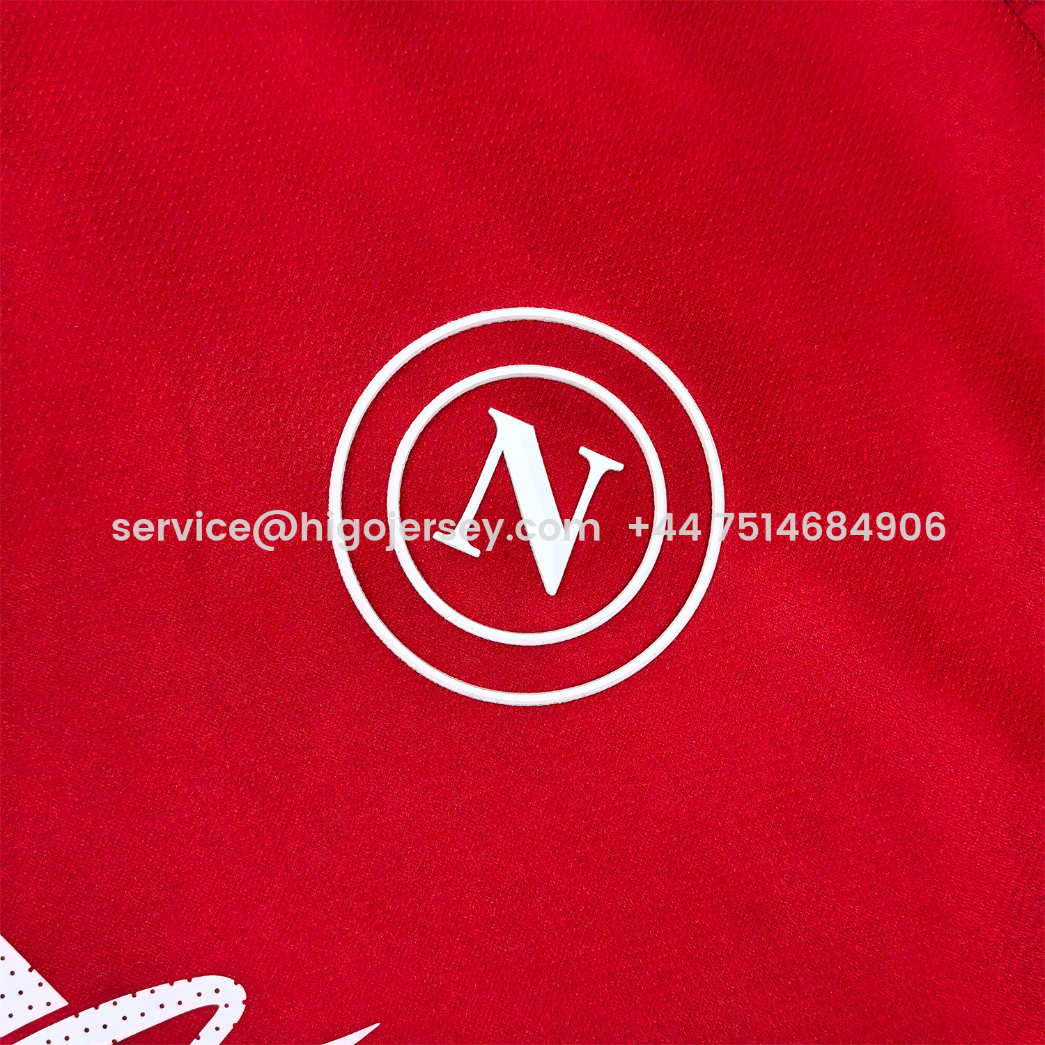 Higojerseys-Napoli 24-25 Red Pre-Match Training Jersey - Fans Version