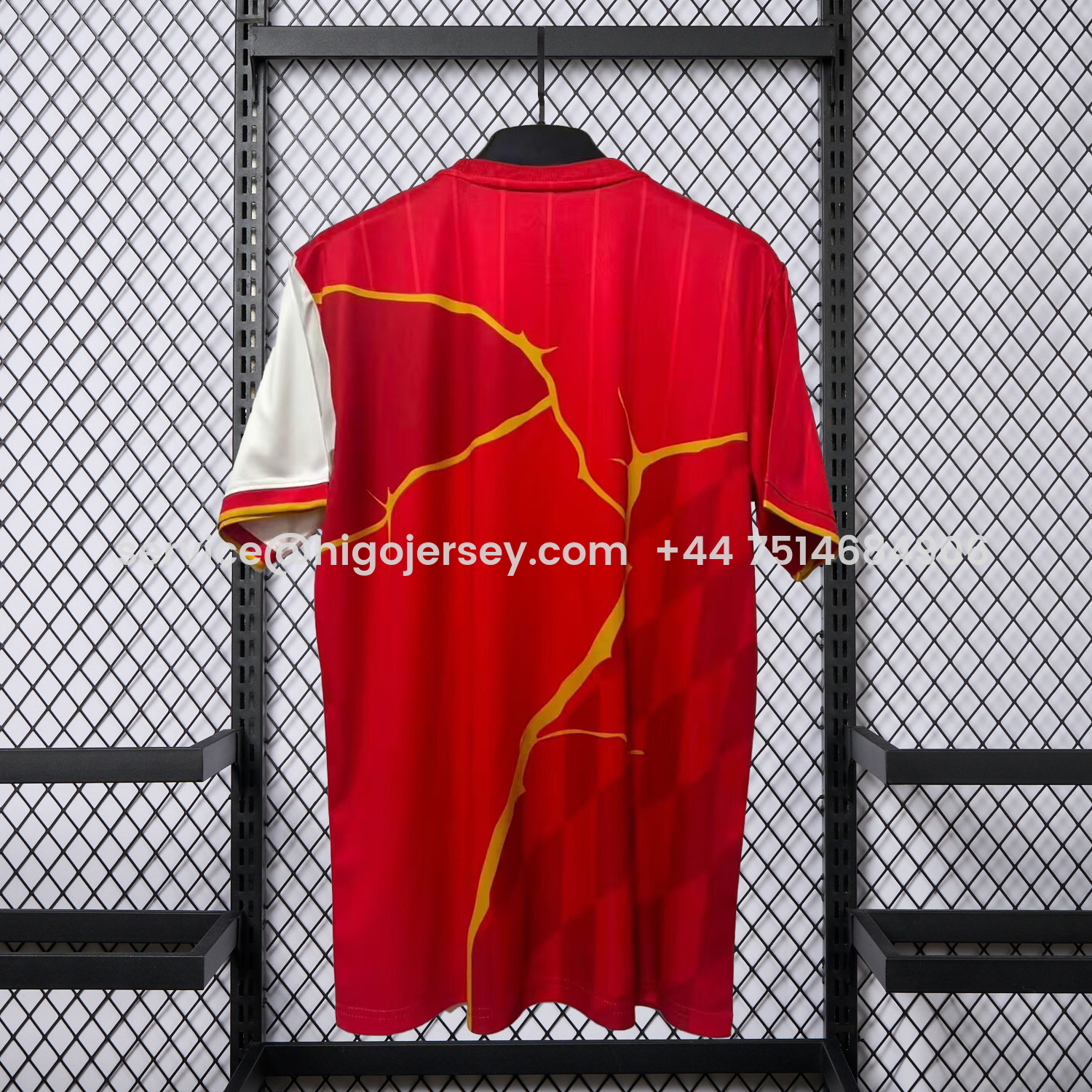 Higojerseys-Bayern Munich 25-26 Red Mix Jersey - Fans Version