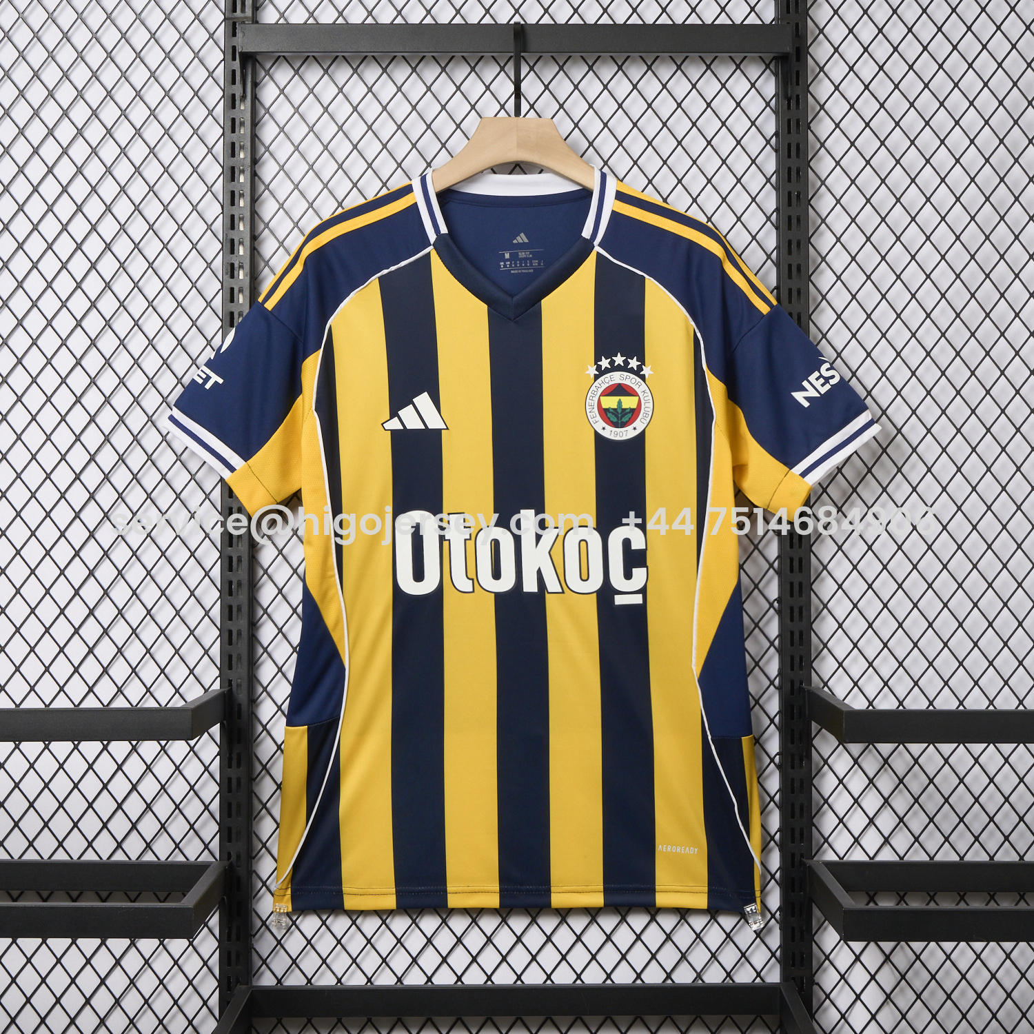 Higojerseys-Fenerbahce 25-26 Home Jersey - Fans Version