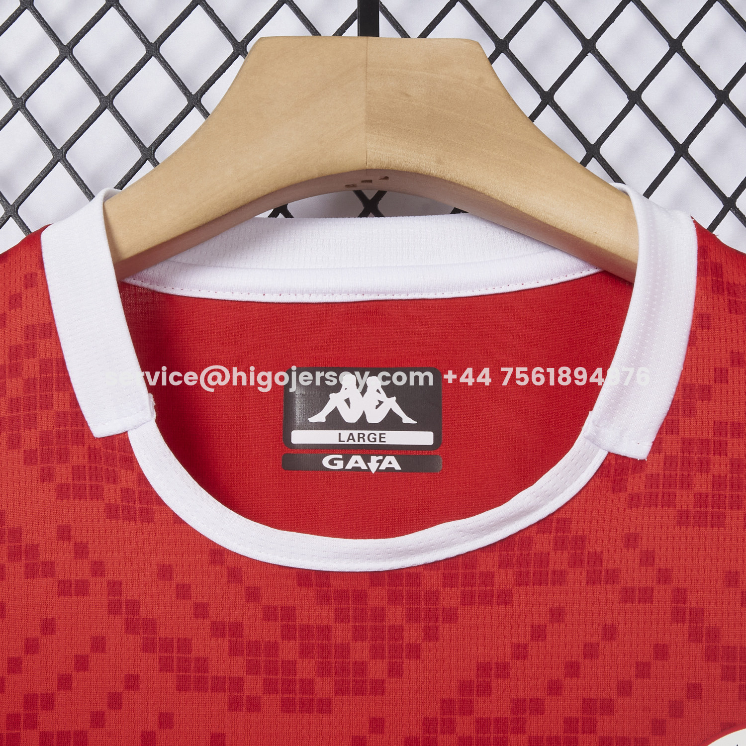Higojerseys-Tunisia 2026 Home Red Jersey - Fans Version