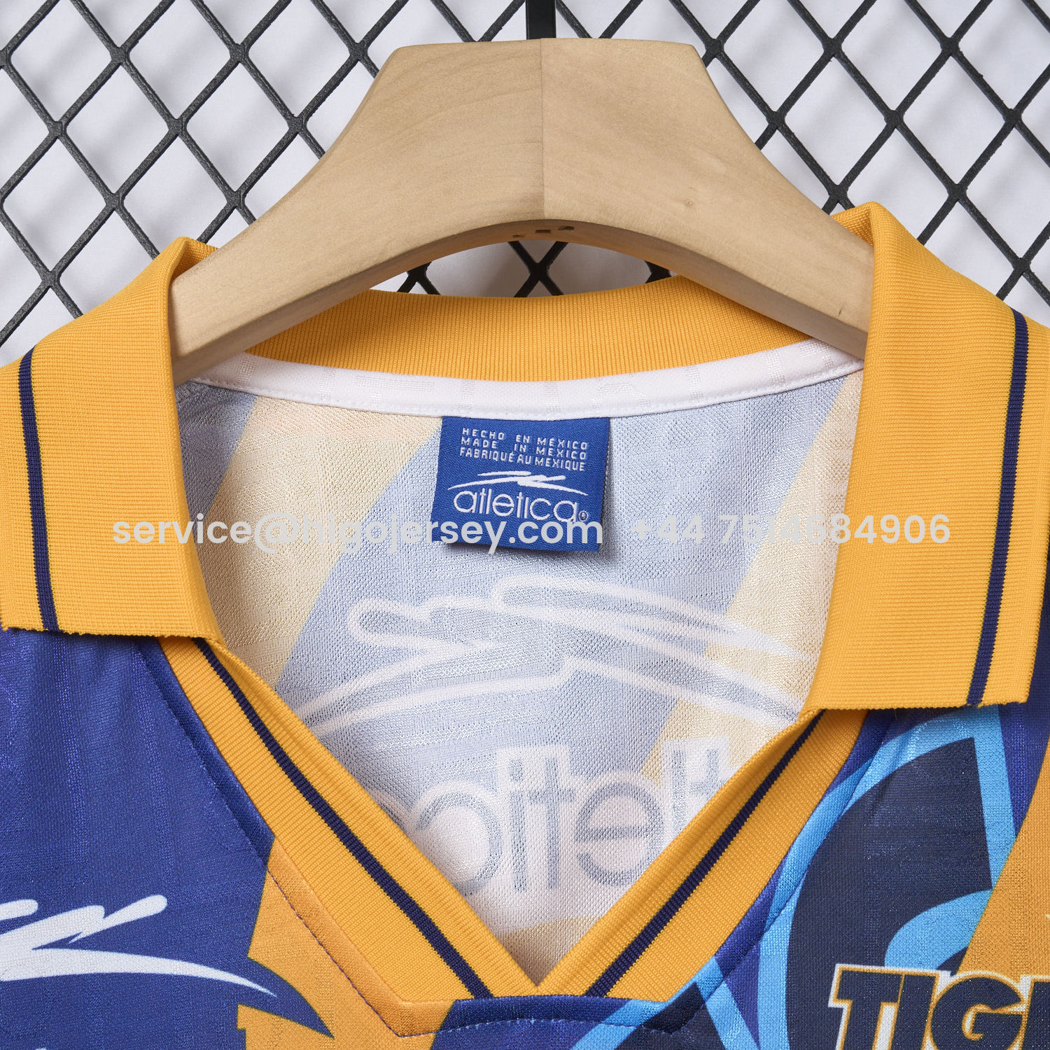 Higojerseys-Retro Tigres UANL 1997-98 Away Jersey
