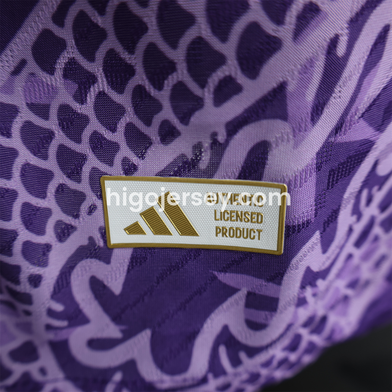 Higojerseys-Real Madrid 24-25 Purple Loong POLO Jersey - Player Version