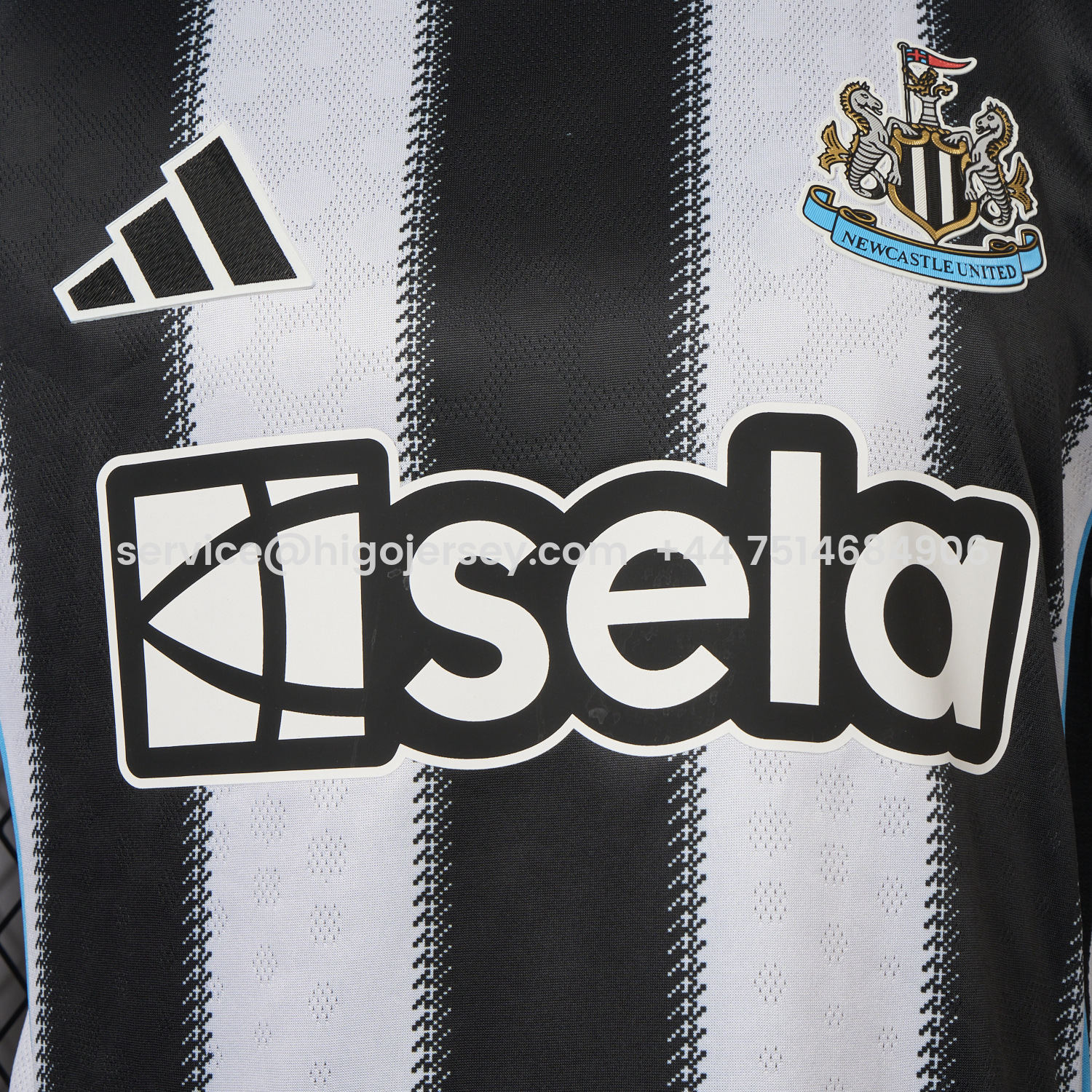 Higojerseys-Newcastle United 25-26 Home Jersey - Player Version