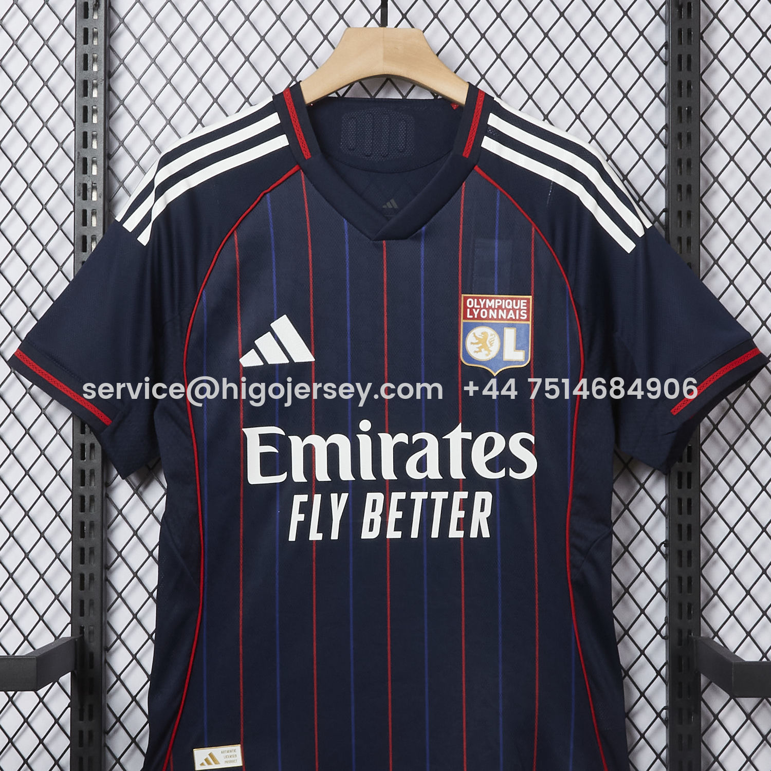 Higojerseys-Lyon 25-26 Away Jersey - Player Version