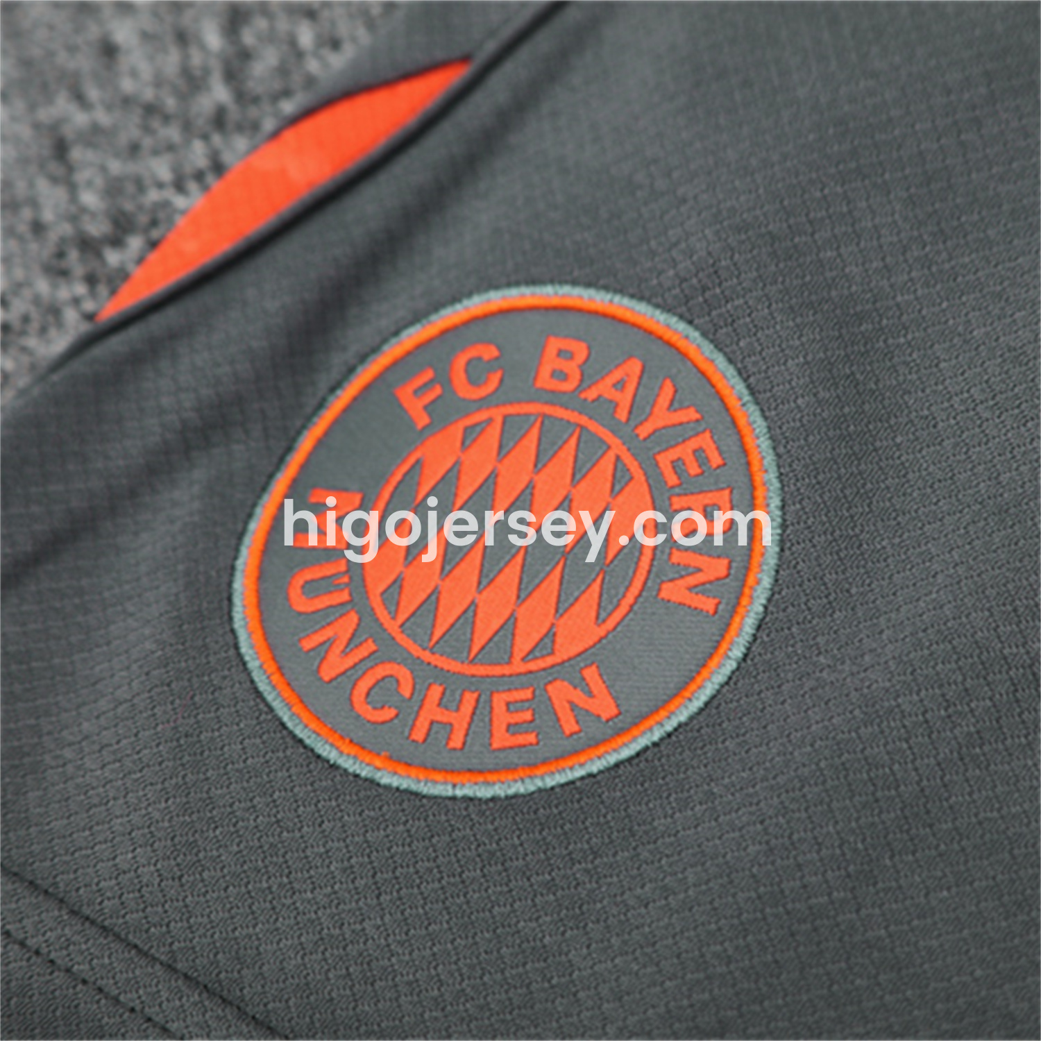 Higojerseys-Bayern Munich 25-26 Kids Short-Sleeve Training Set - Orange Top & Gray shorts