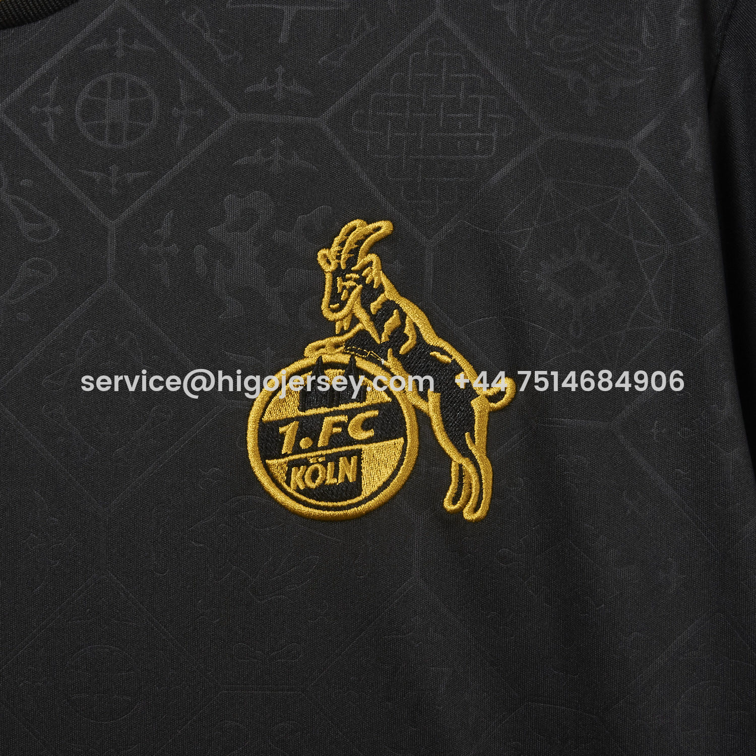 Higojerseys-Köln 25-26 Third Black Jersey - Fans Version