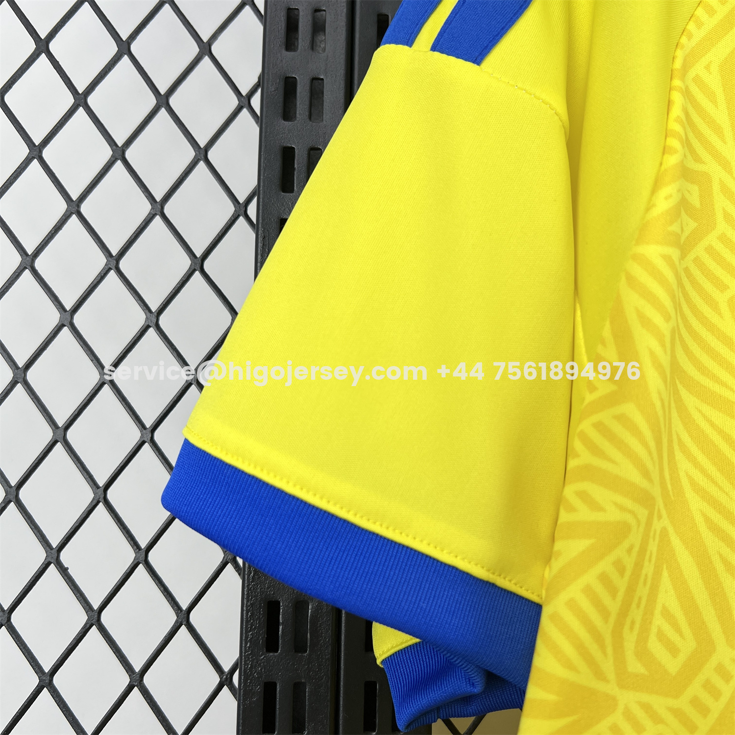 Higojerseys-Ukraine 2026 Home Jersey - Fans Version