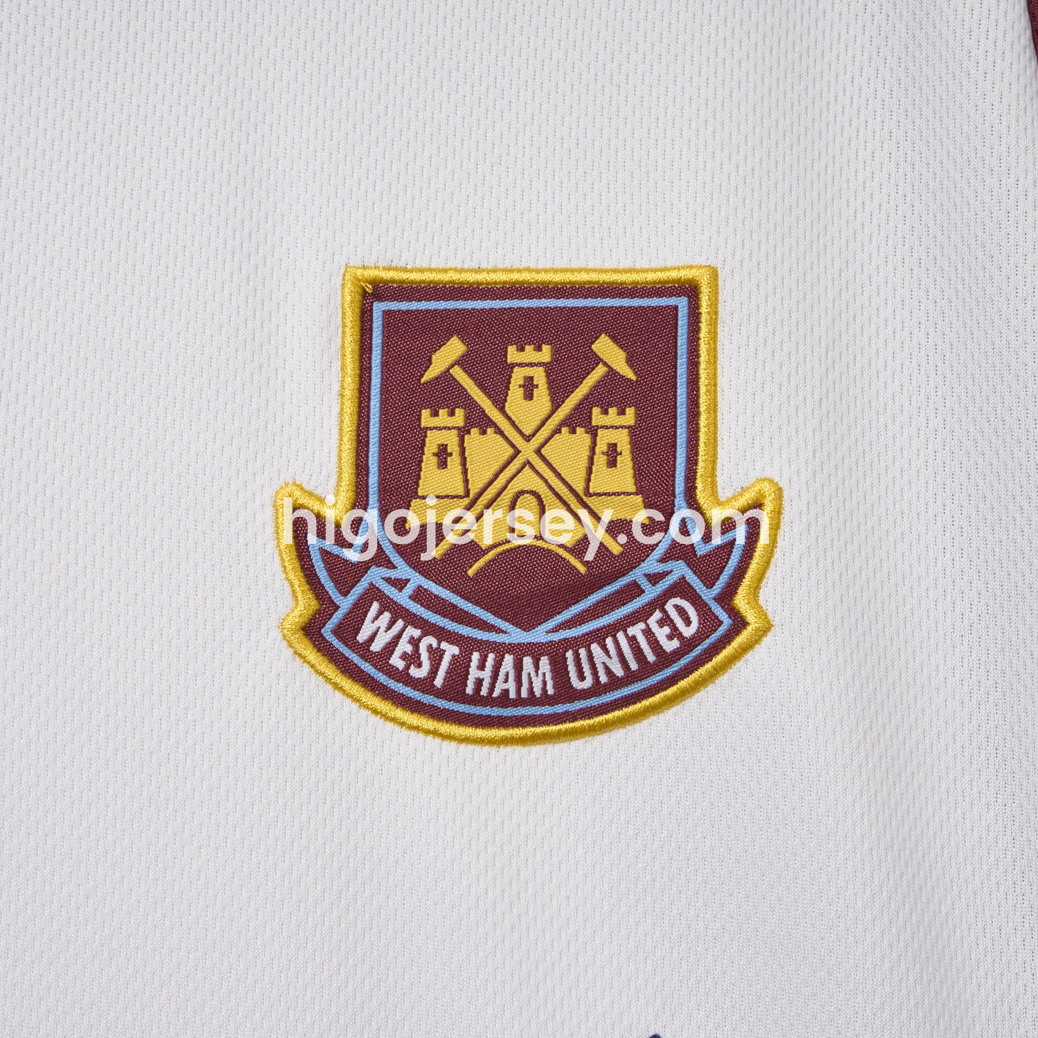 Higojerseys-Retro West Ham United 1999-01 Away Jersey