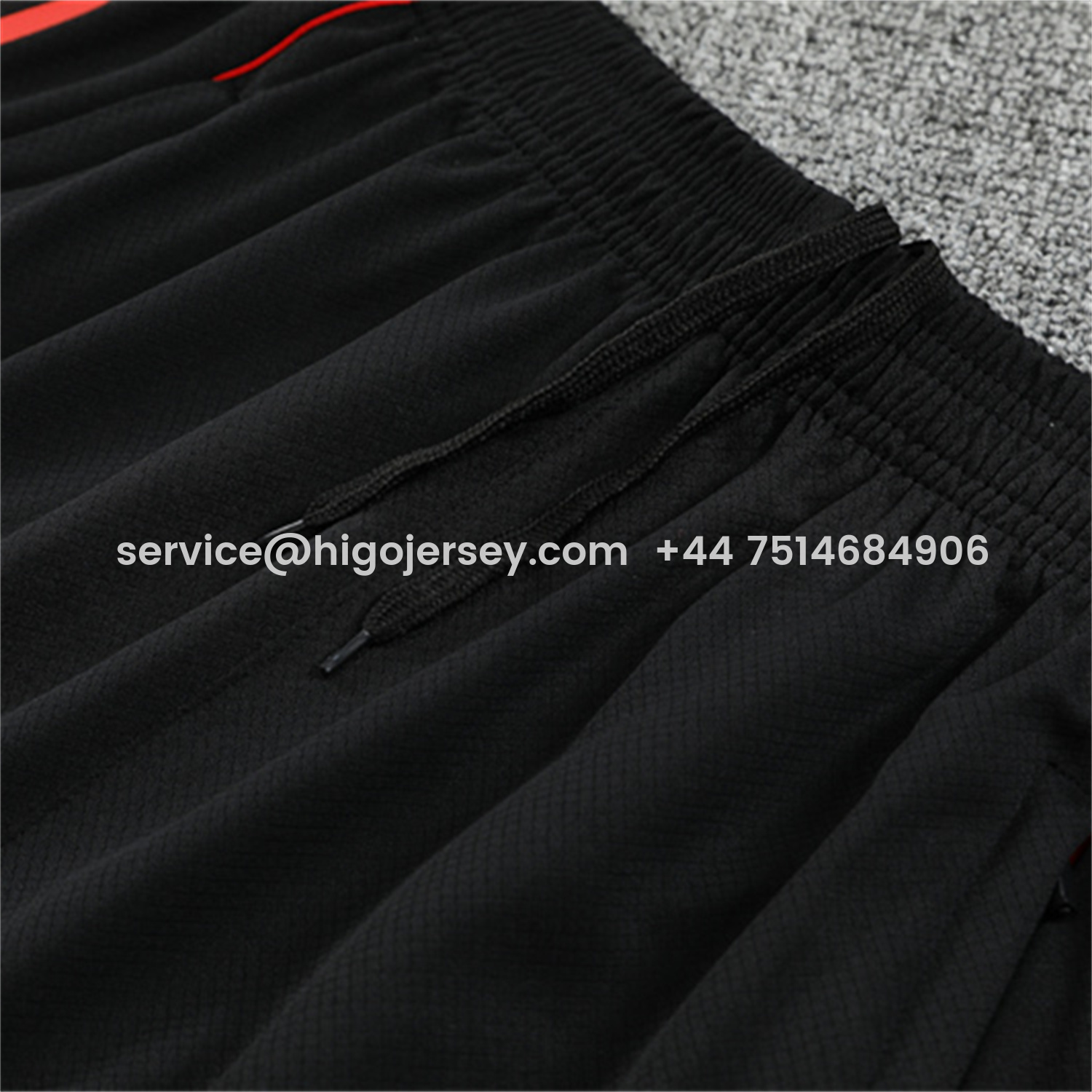 Higojerseys-Manchester United 25-26 Kids Short-Sleeve Training Set - Red Camouflage Top & Black Shorts