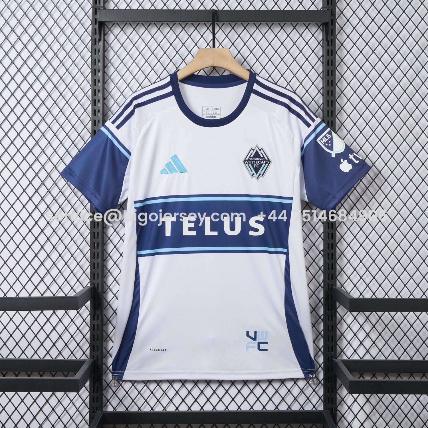 Higojerseys-Vancouver Whitecaps 2025-26 Home Jersey - Fans Version