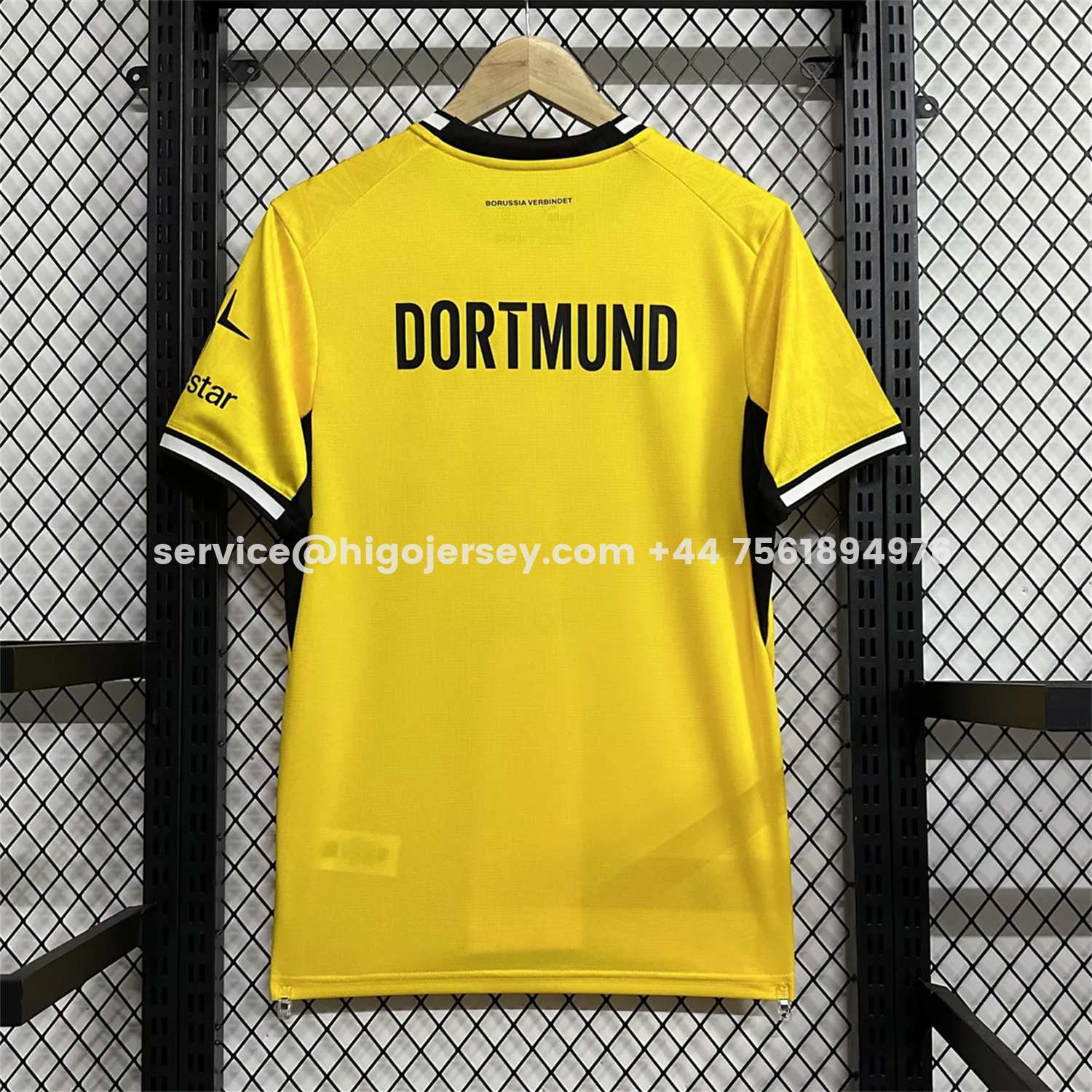 Higojerseys-Dortmund 26-27 Home Jersey - Fans Version