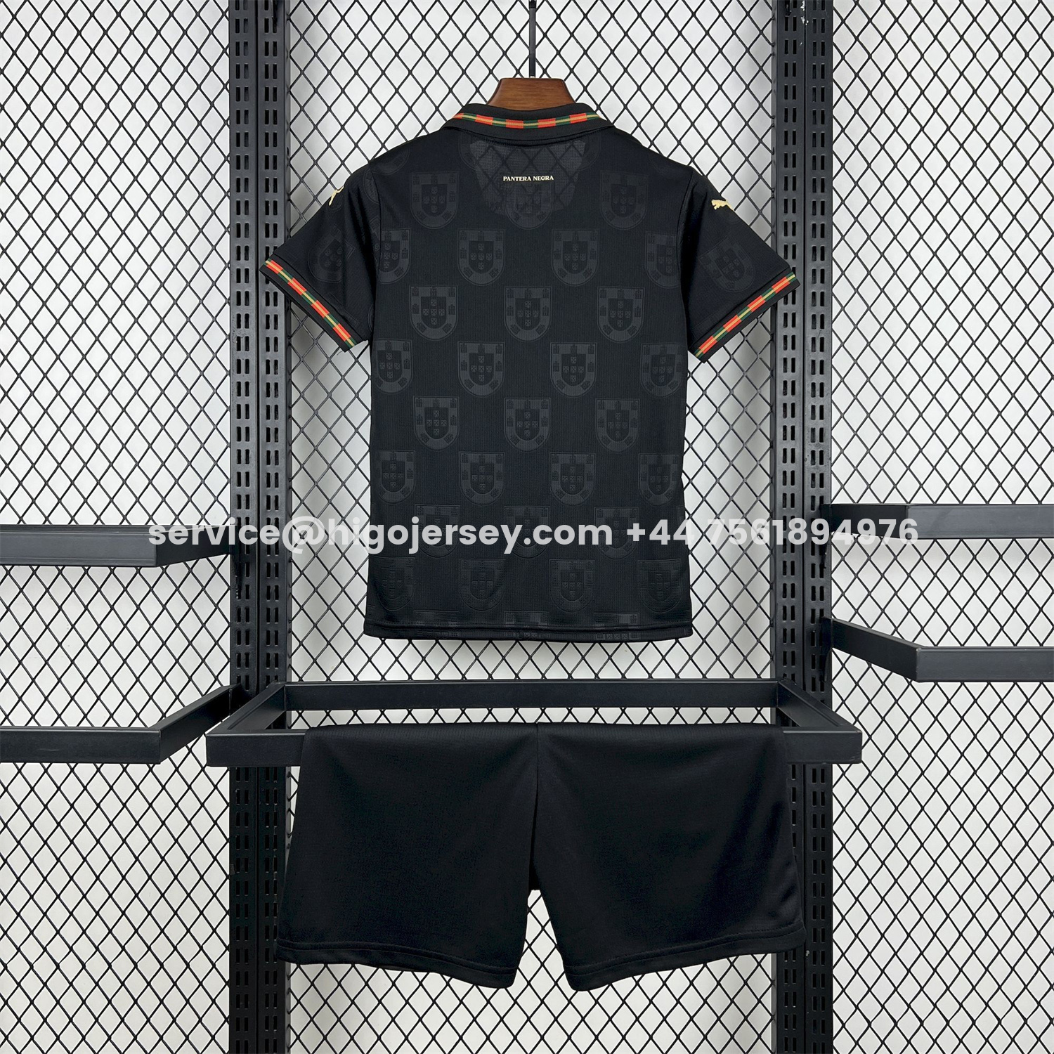 Higojerseys-Portugal 2026 Away Kids Kit