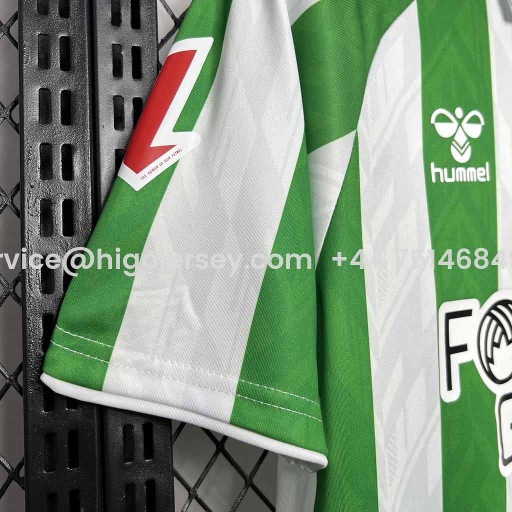 Higojerseys-Real Betis 24-25 Home Stadium Jersey - Fans Version