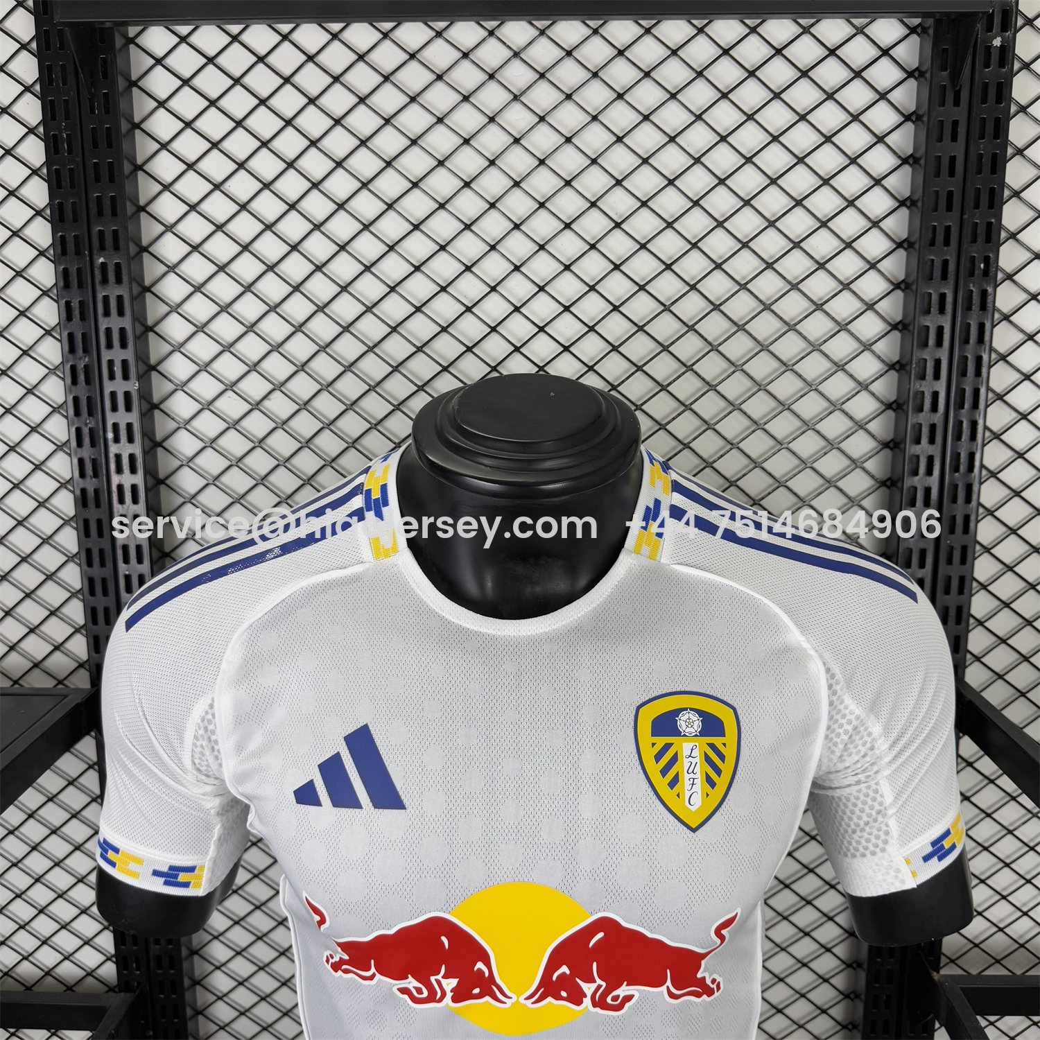 Higojerseys-Leeds United 25-26 Home Jersey - Player Version