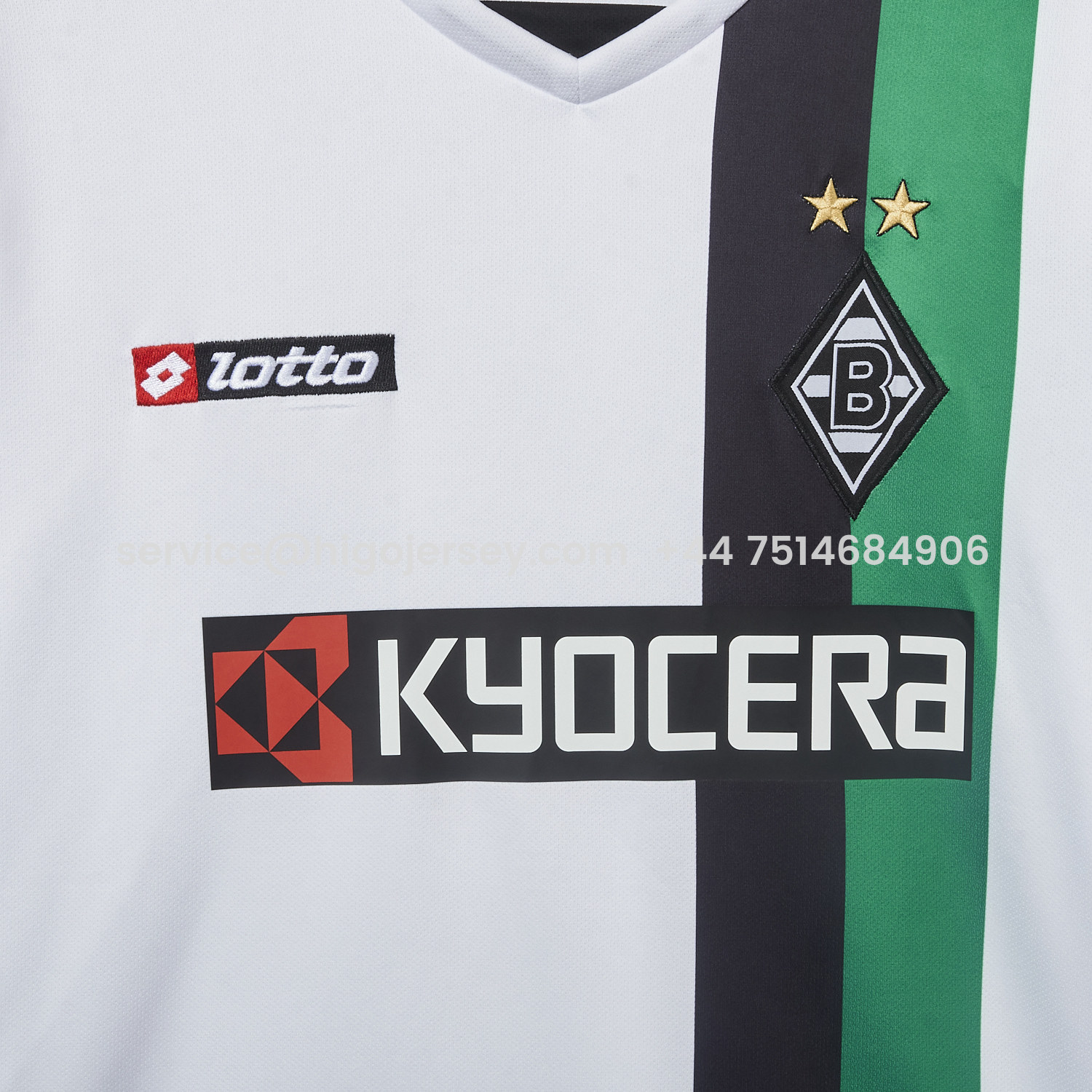 Higojerseys-Retro Borussia Mönchengladbach 2008-09 Home Jersey