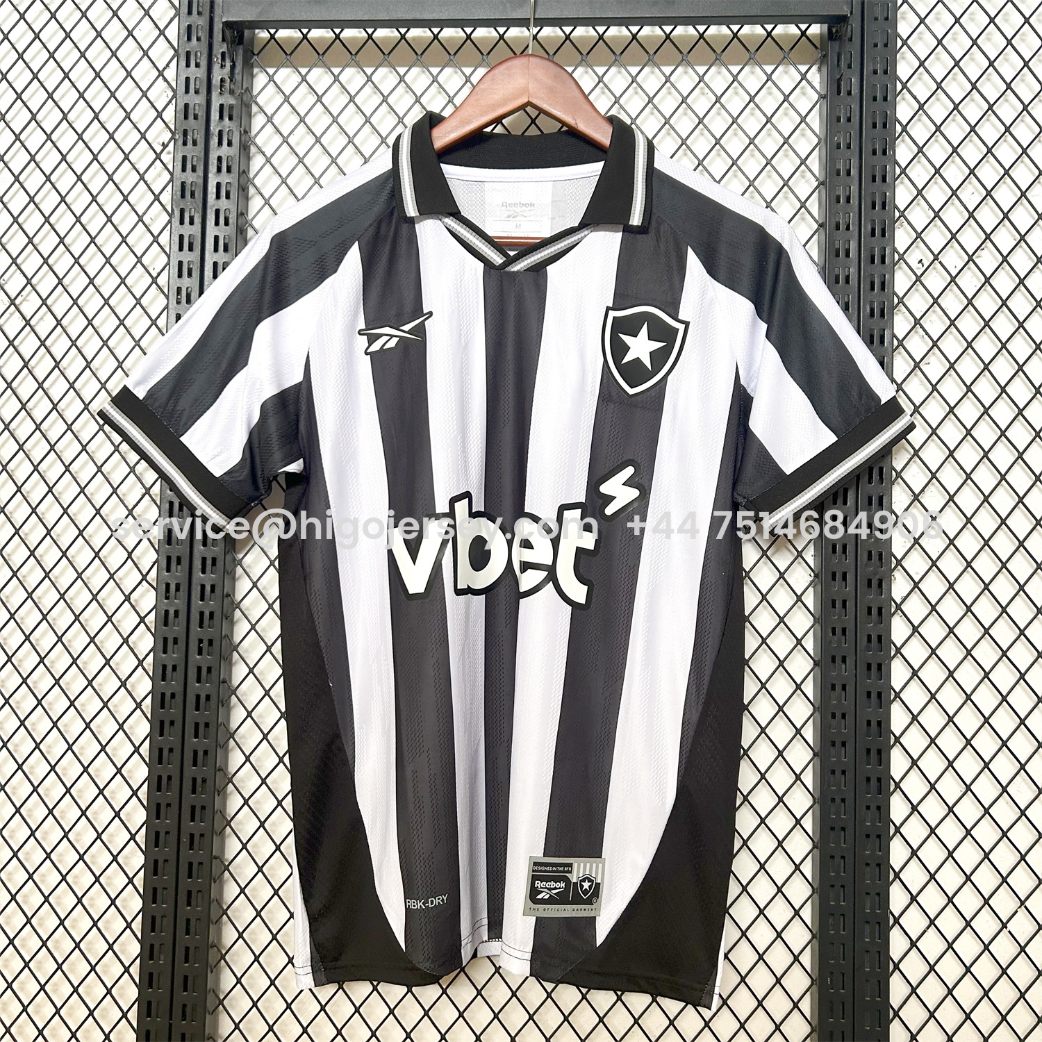 Higojerseys-Botafogo 25-26 Home Jersey - Fans Version