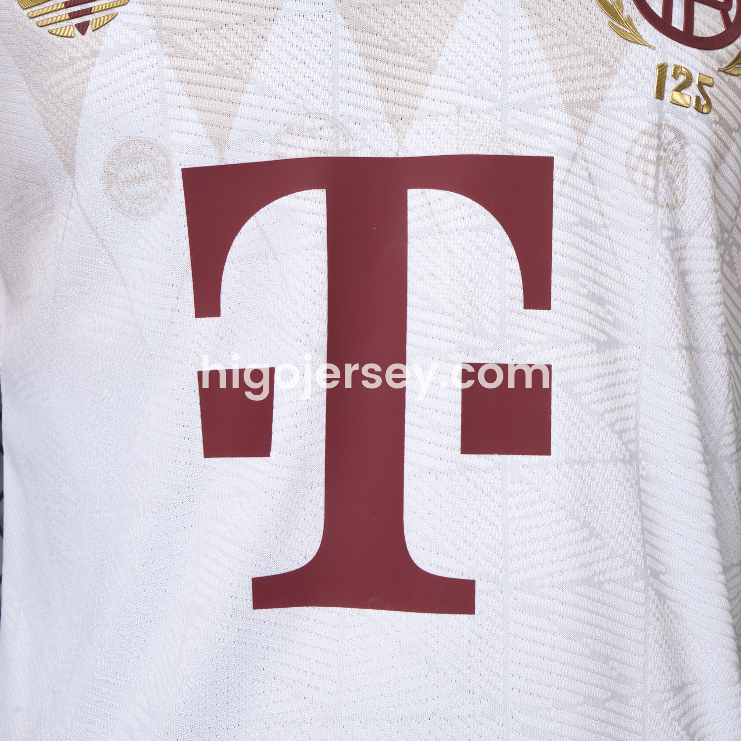 Higojerseys-Bayern Munich 2025 125th Anniversary Special Edition Jersey - Player Version