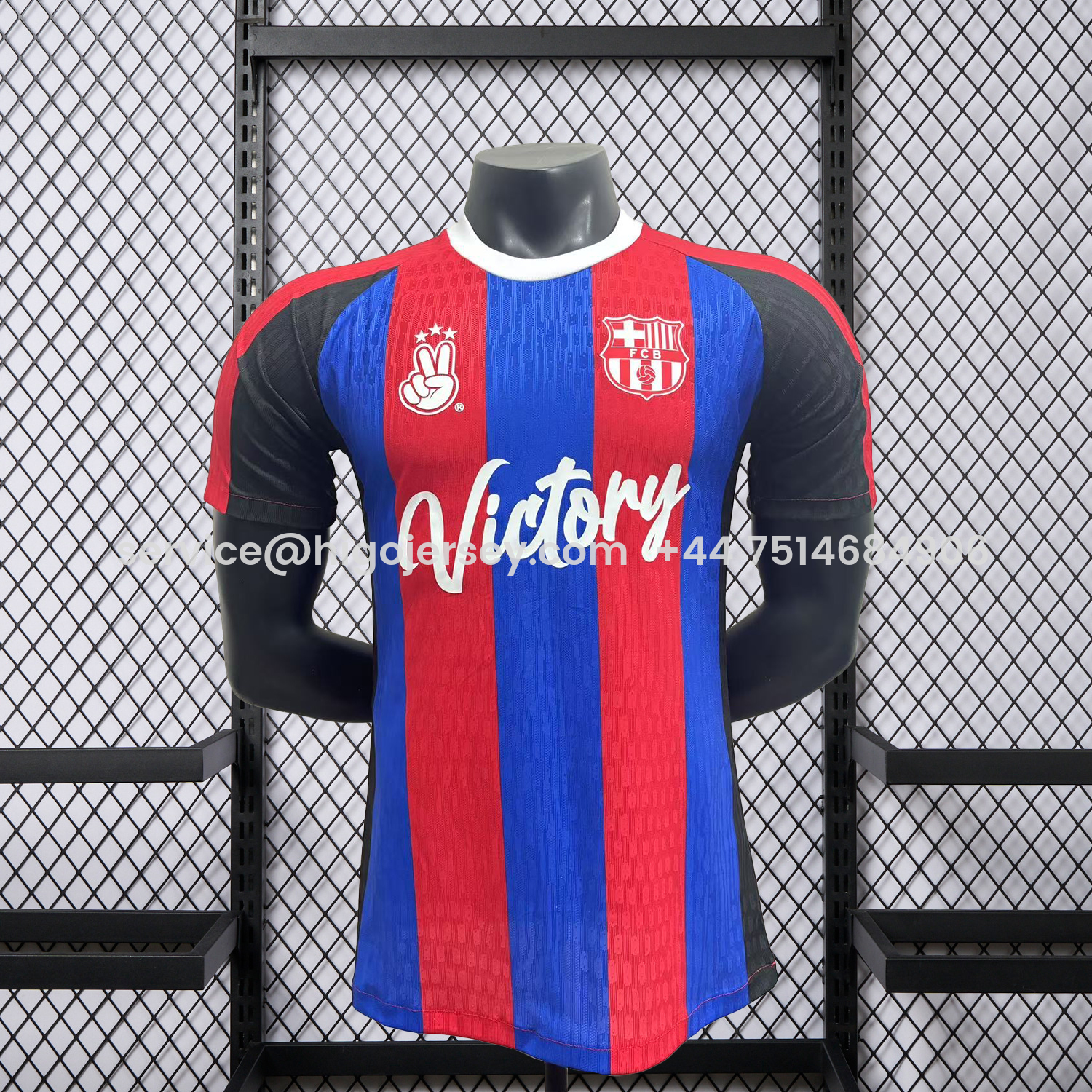 Higojerseys-Barcelona 25-26 Victory Special Jersey - Player Version