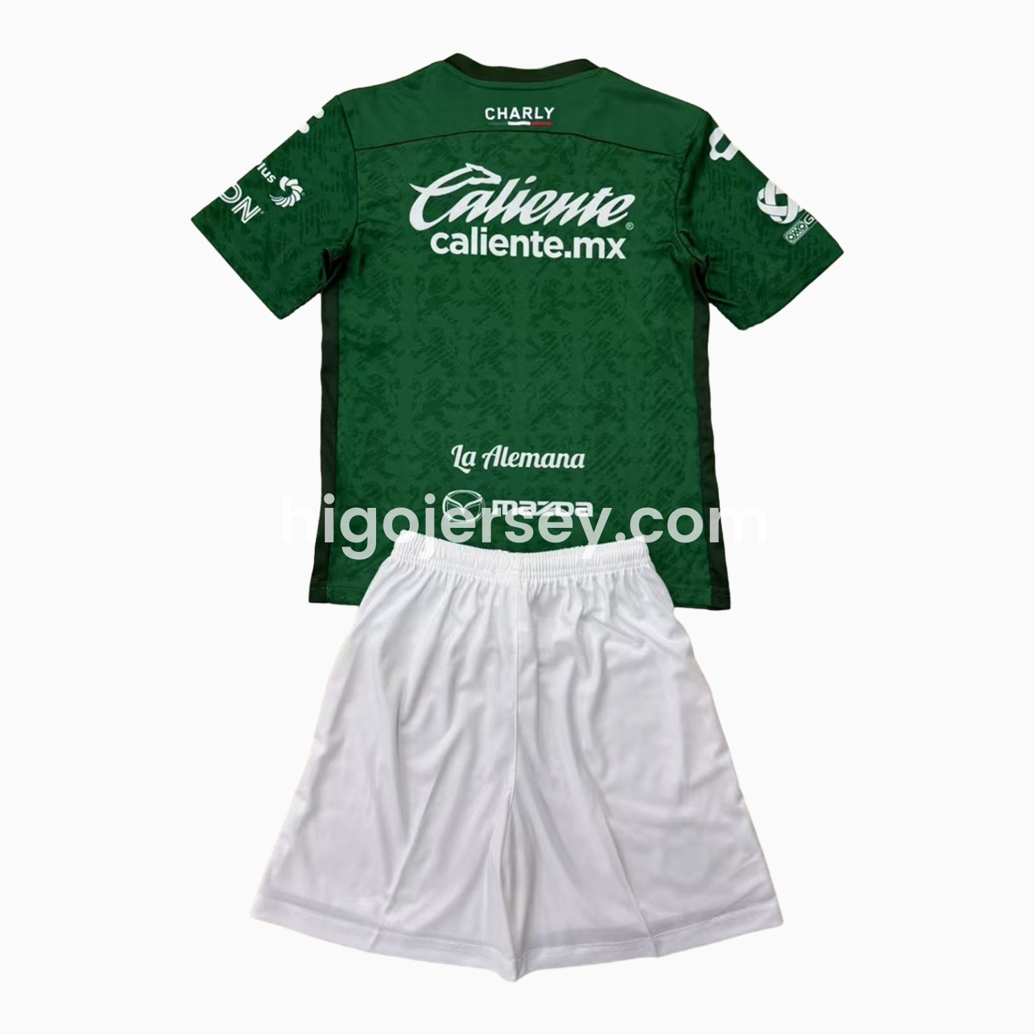 Higojerseys-Club León Club Leon 24-25 Home Men's Adult Jersey Set - Fans Version