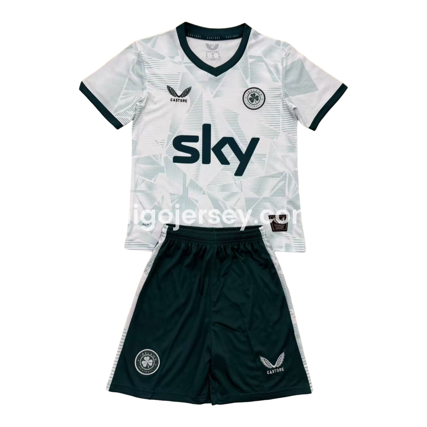 Higojerseys-Ireland 25-26 Away Men's Adult Jersey Set - Fans Version