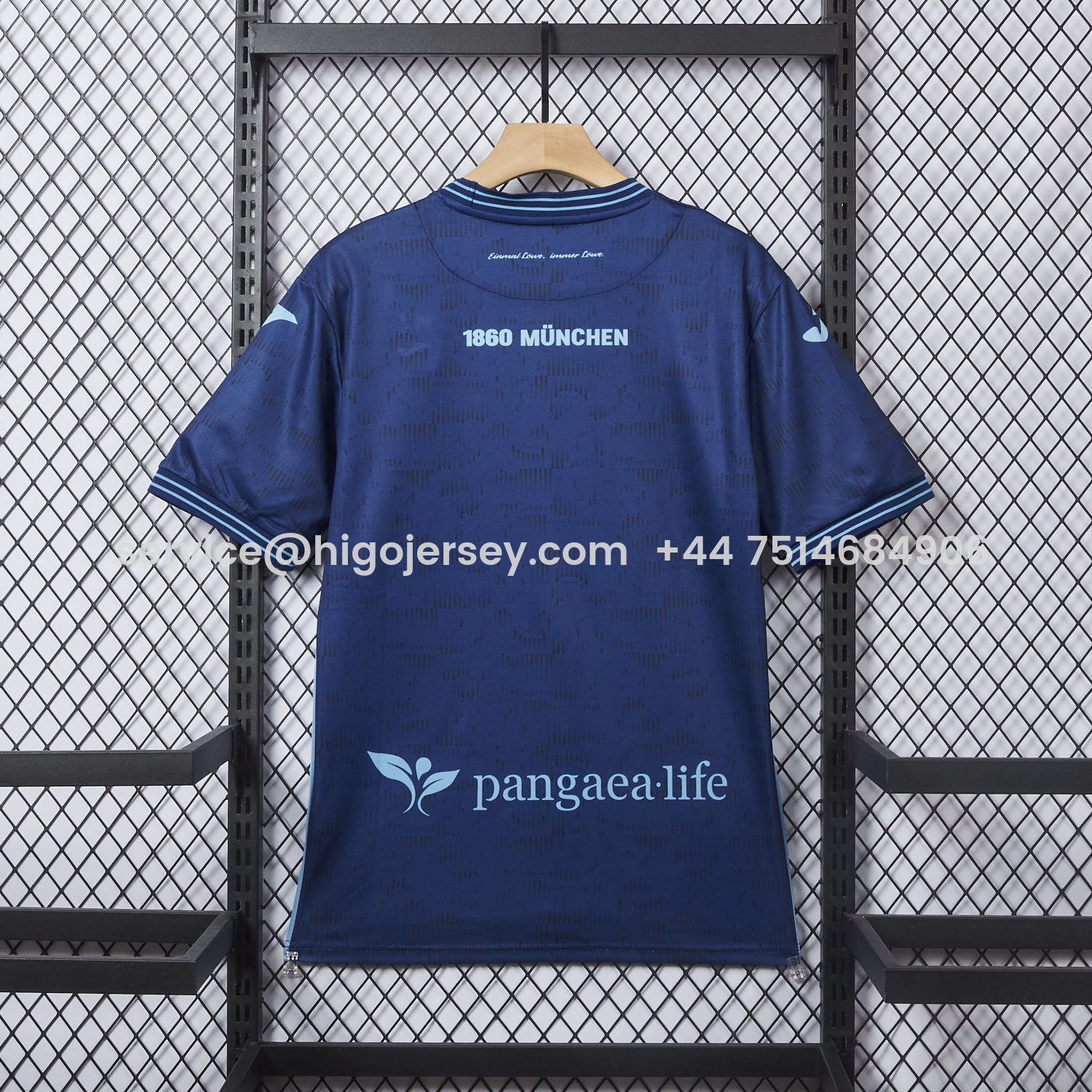 Higojerseys-TSV 1860 München Munich 1860 Away Jersey - Fans Version