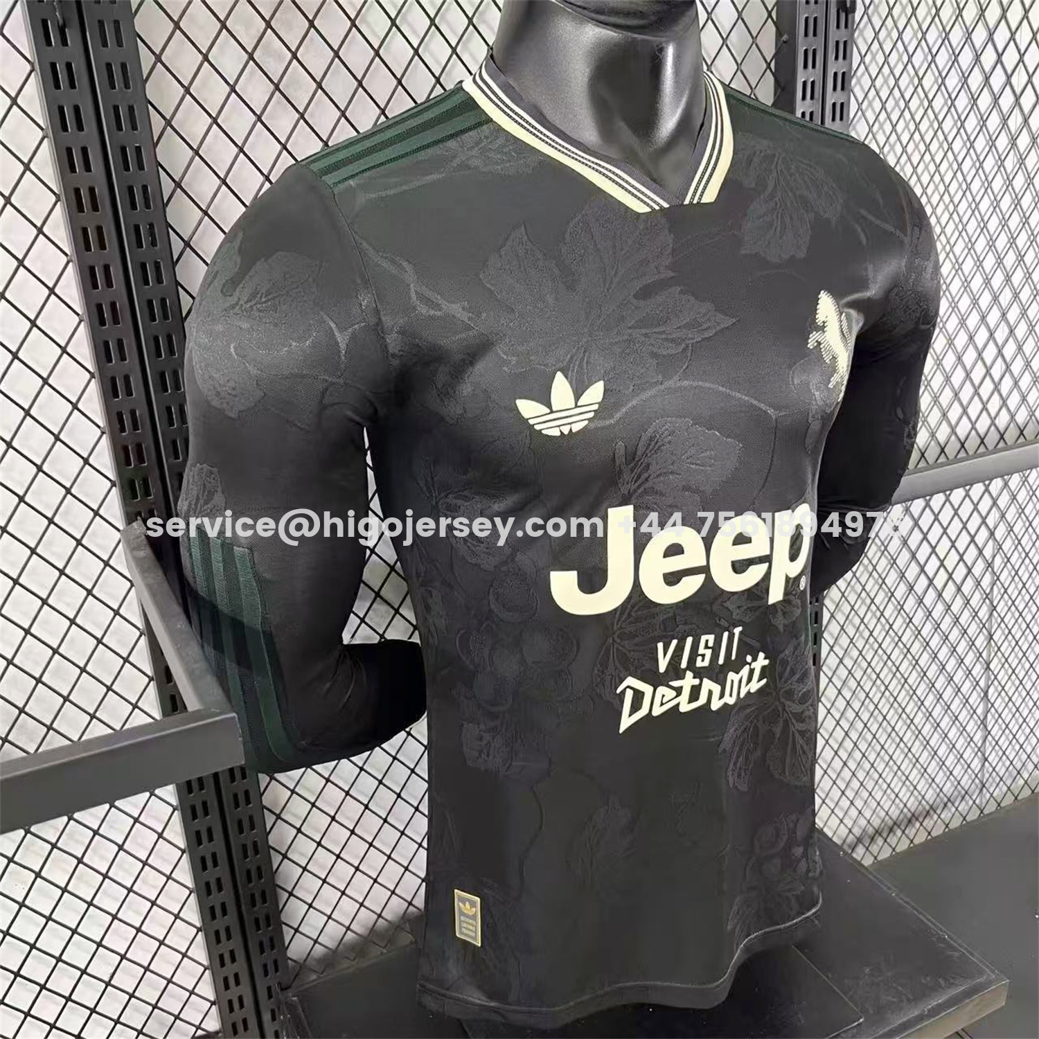 Higojerseys-Juventus 25-26 Third Black Long Sleeves Jersey - Player Version