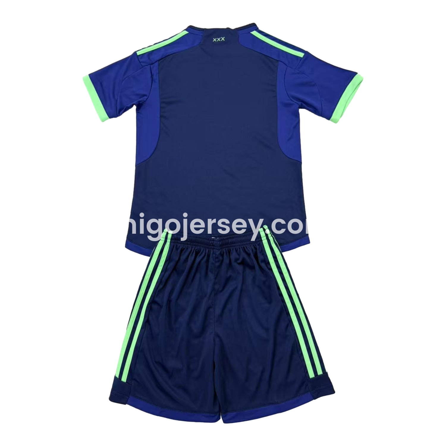 Higojerseys-Ajax 24-25 Blue Special Edition Men's Adult Jersey Set - Fans Version