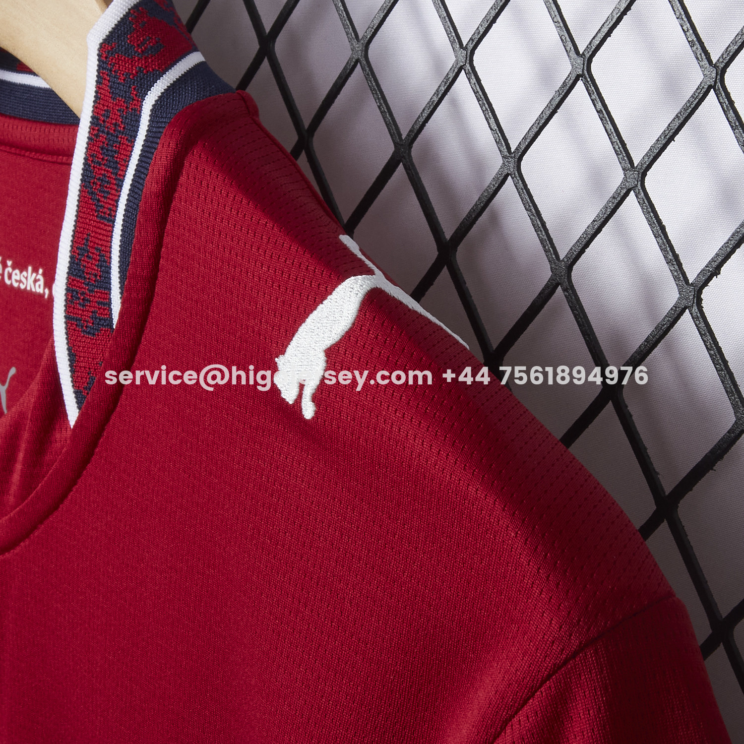 Higojerseys-Czech Republic 2026 Home Jersey - Fans Version