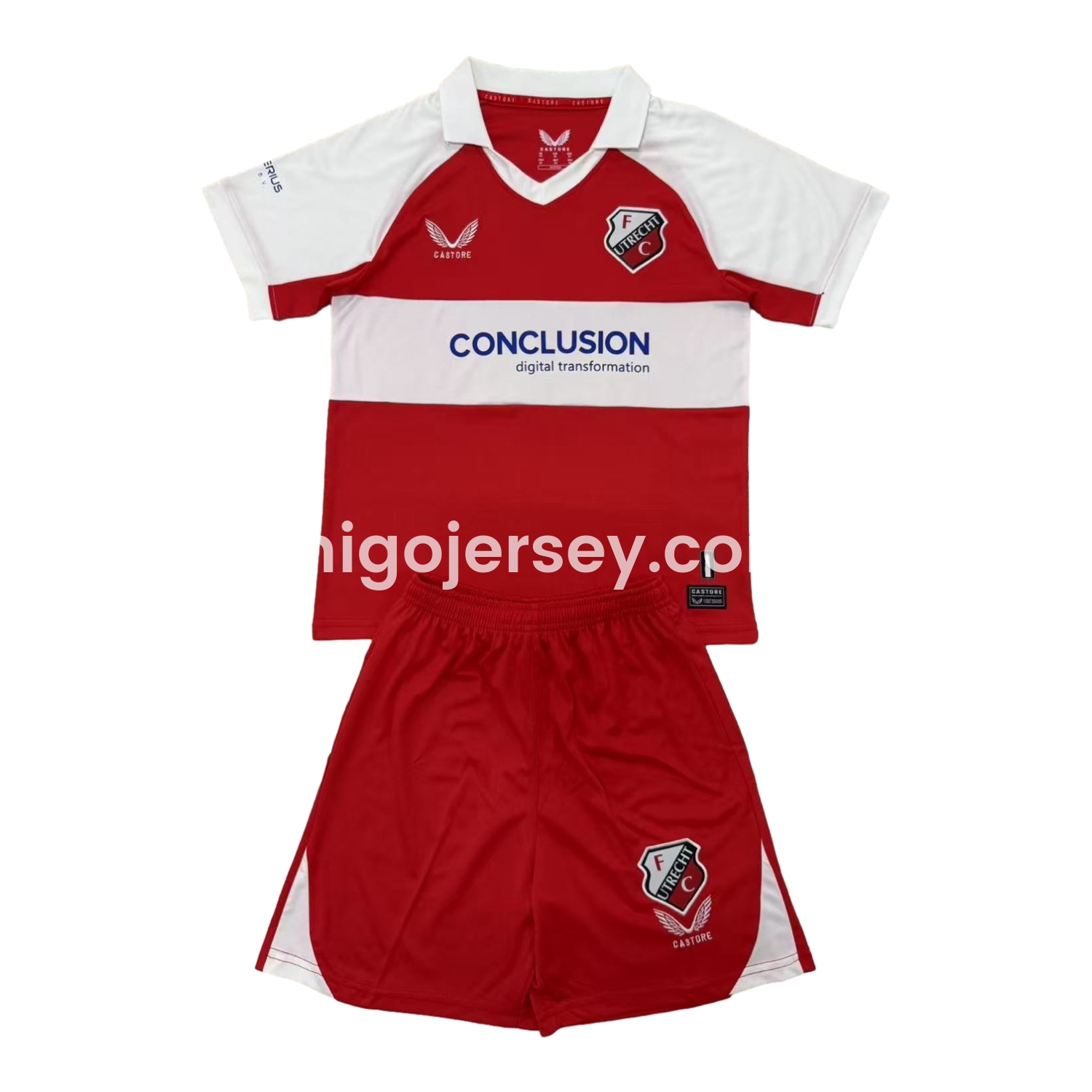 Higojerseys-Utrecht 24-25 Fourth Men's Adult Jersey Set - Fans Version