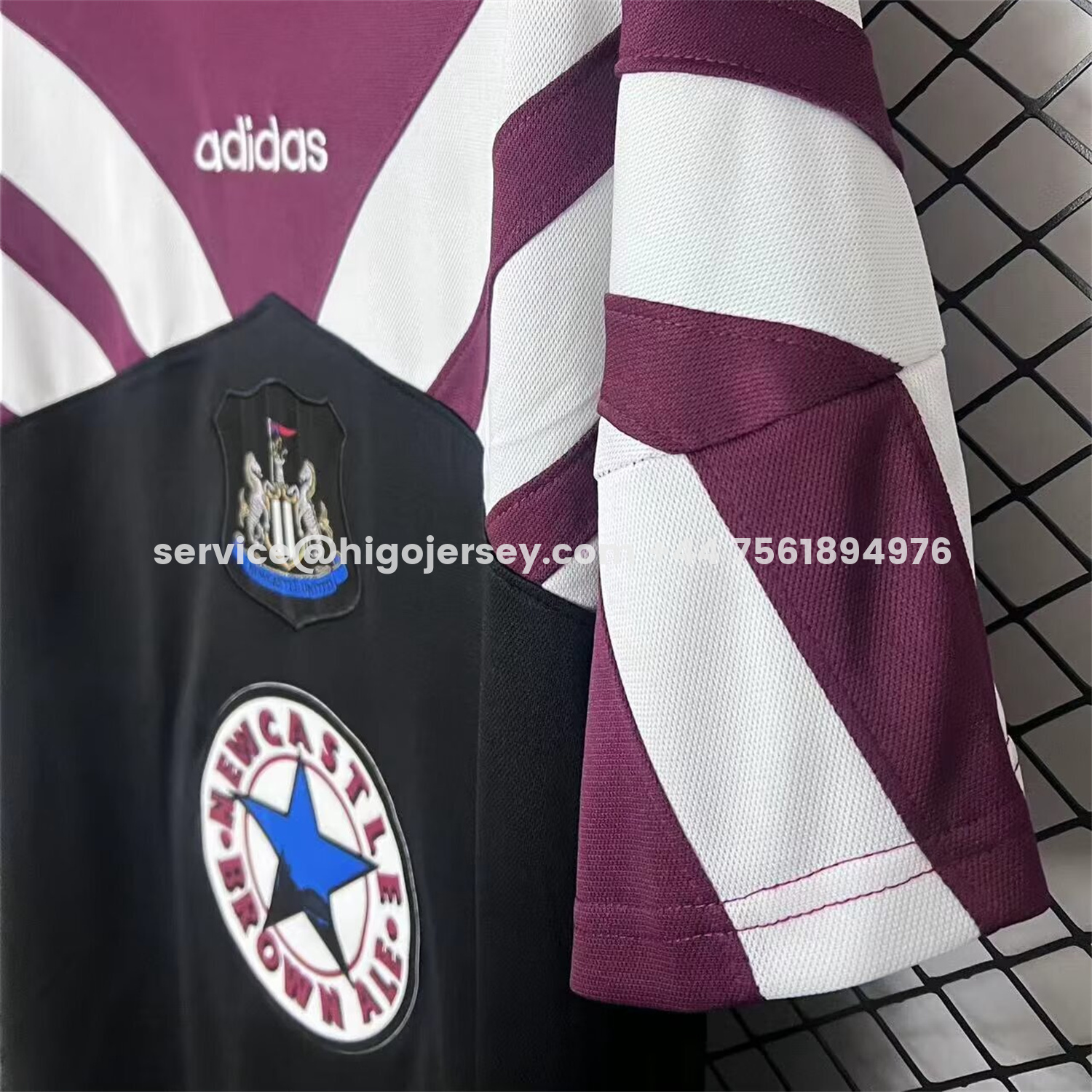 Higojerseys-Retro Newcastle United 1995-96 Special Jersey