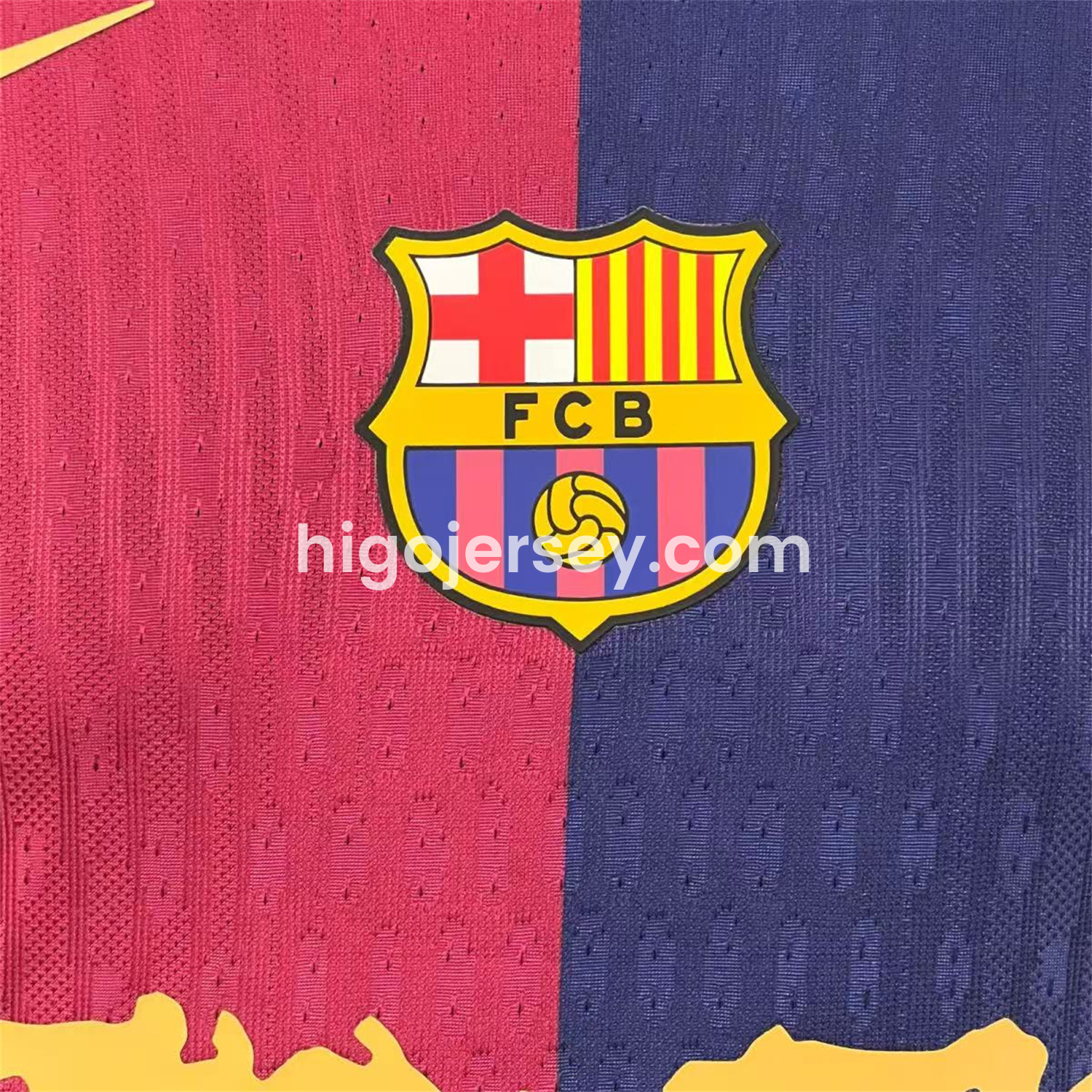 Higojerseys-Barcelona x Travis Scott 24-25 Home Long Sleeves Jersey - Player Version