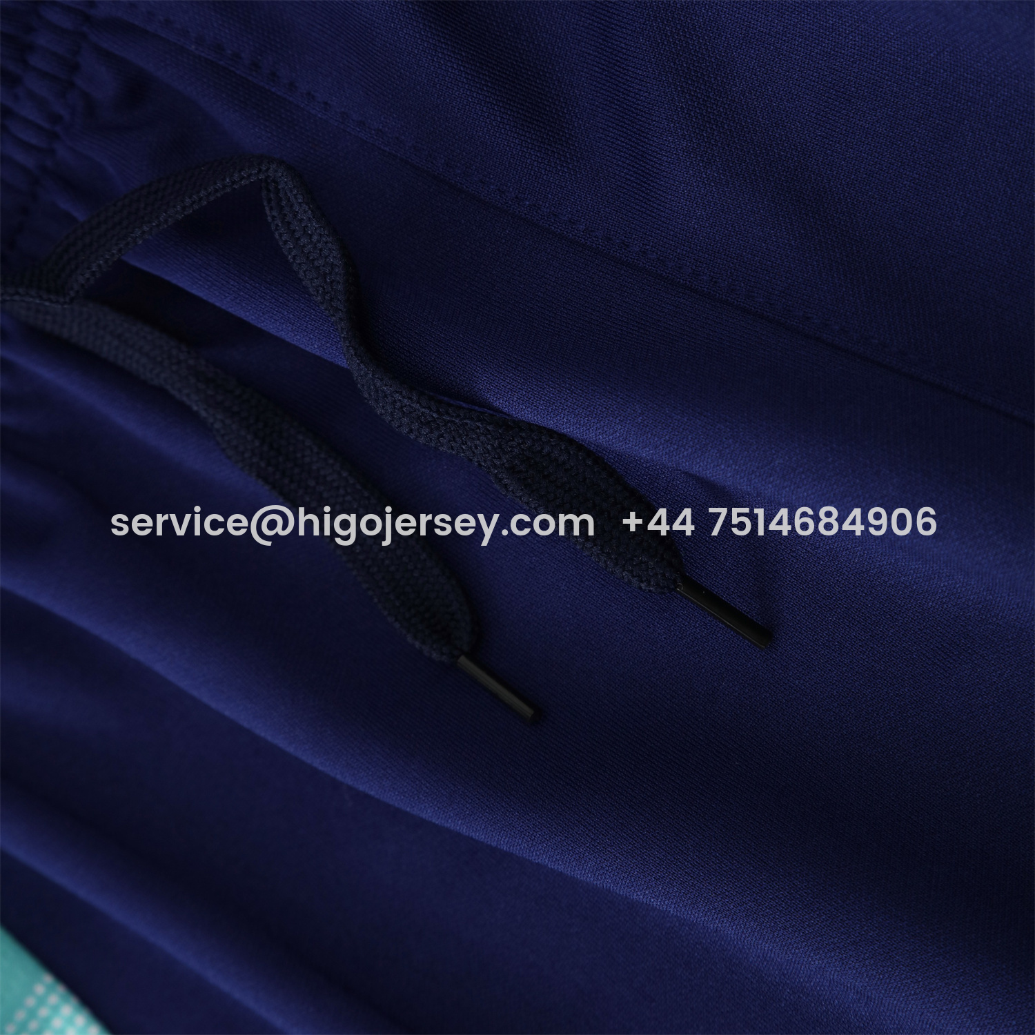 Higojerseys-Flamengo 25-26 Long Sleeve Training Set - Deep Blue Top & Deep Blue Pants