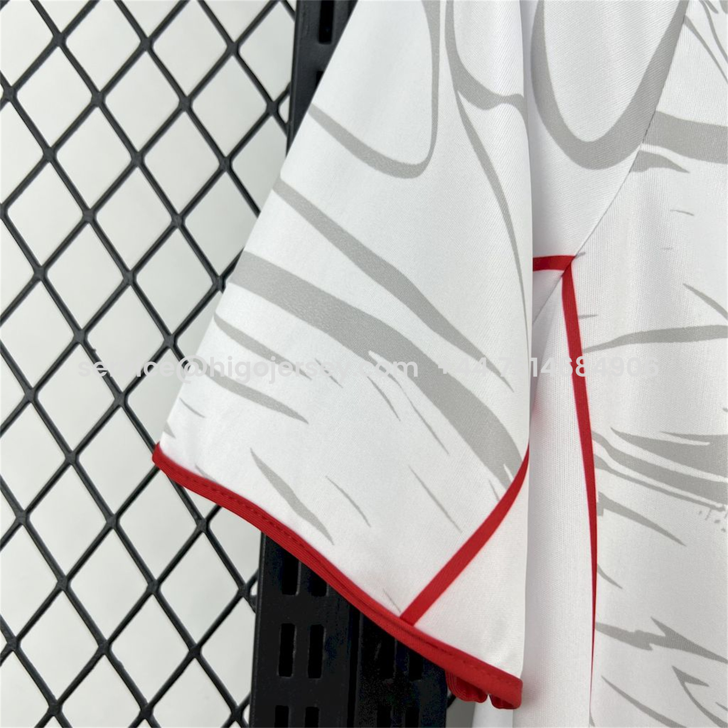 Higojerseys-Benfica 24-25 White Red Concept Jersey with Grey Eagle - Fans Version