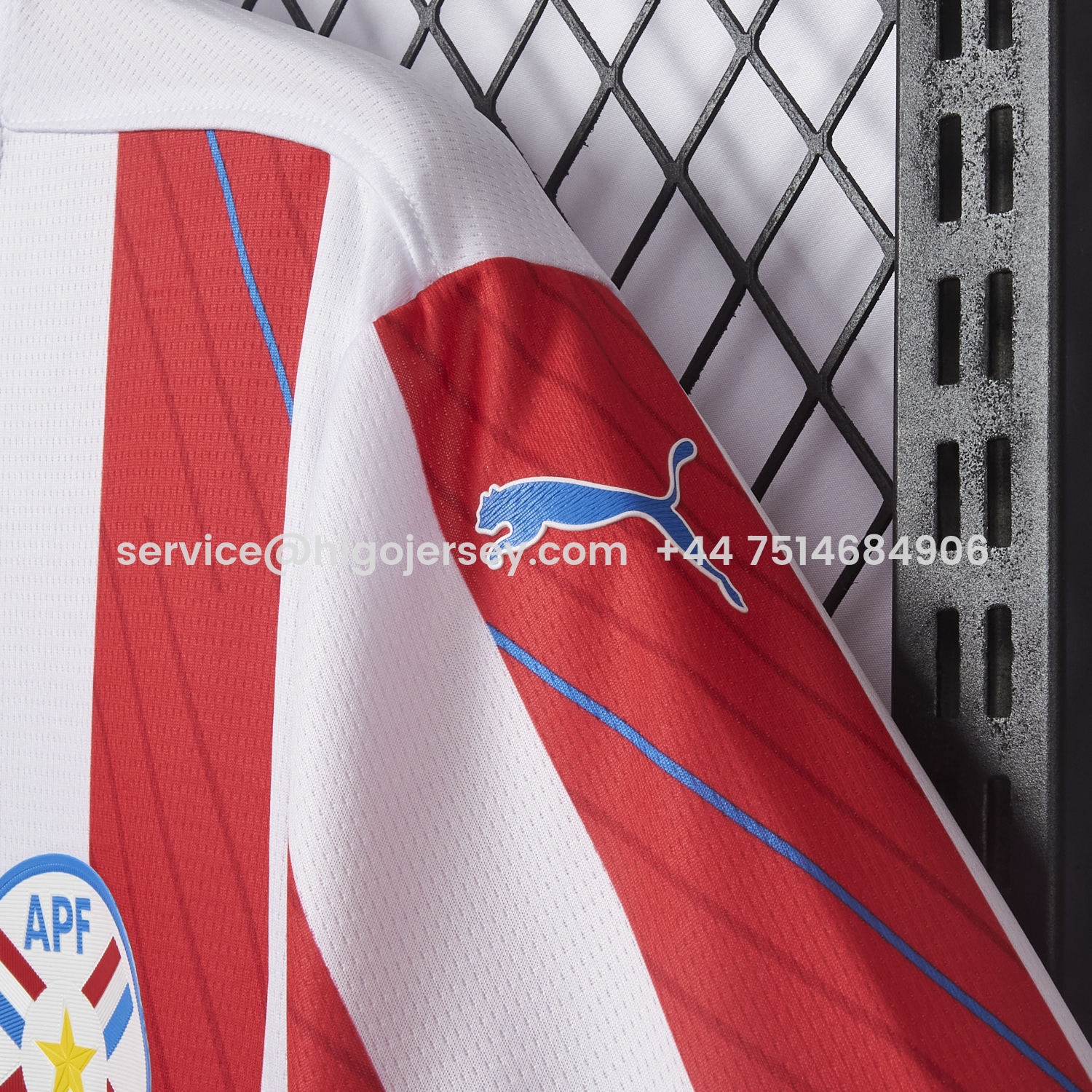 Higojerseys-Paraguay 24-25 Home Jersey - Fans Version