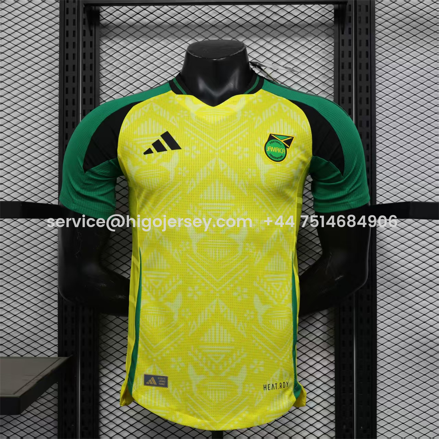 Higojerseys-Jamaica 2025-26 Home Jersey - Player Version