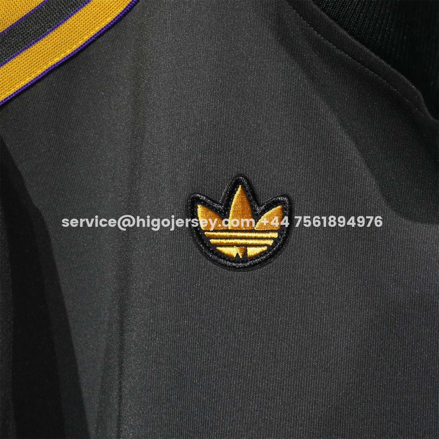 Higojerseys-Manchester United 25-26 Pure Color Training Set - Black Top and Black Pants