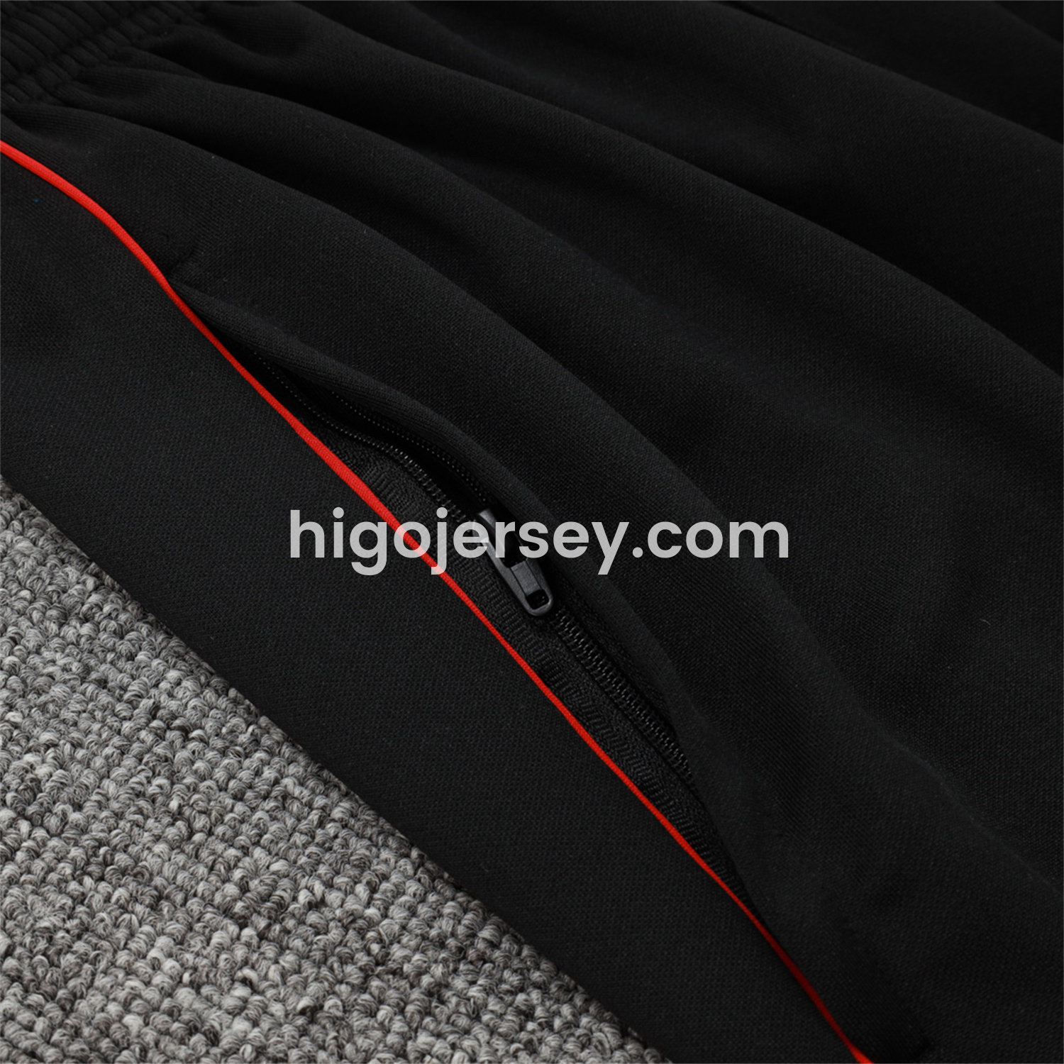 Higojerseys-Bayern Munich 25-26 Jacket Training Tracksuit - Army Green Top and Black Pants