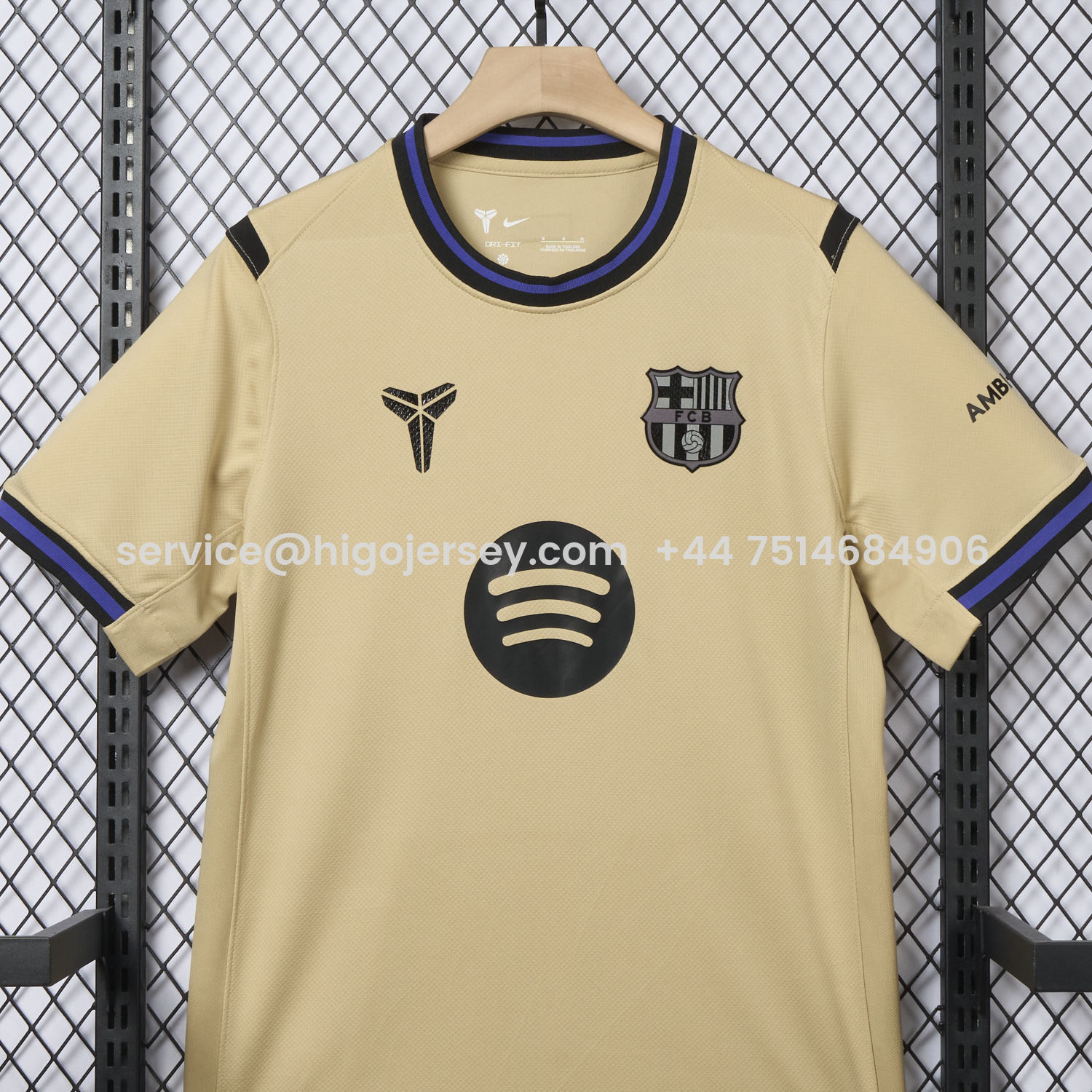 Higojerseys-Barcelona 25-26 Away Jersey - Fans Version