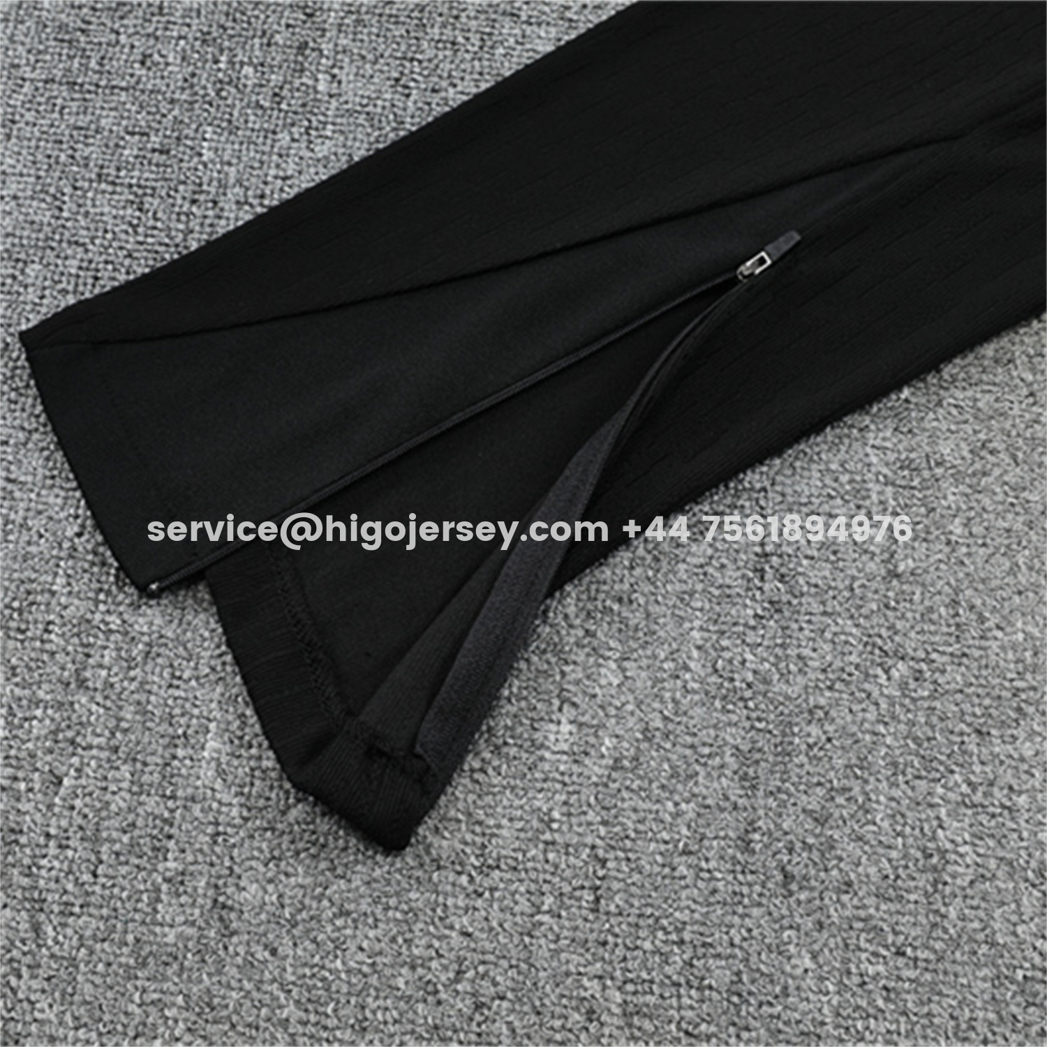 Higojerseys-Barcelona 25-26 Long Sleeve Training Set - Grey Top & Black Pants