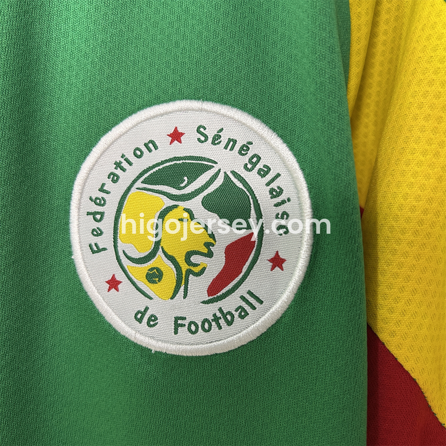 Higojerseys-Retro Senegal 2002 Away Jersey
