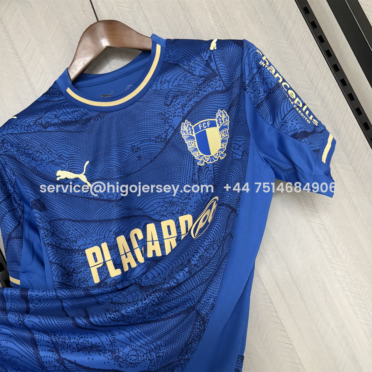 Higojerseys-FC Famalicão 25-26 Away Blue Jersey - Fans Version