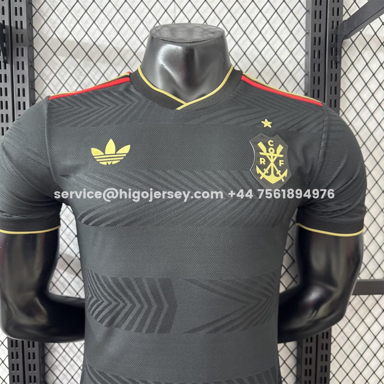 Higojerseys-Flamengo 25-26 Black Special Jersey - Player Version