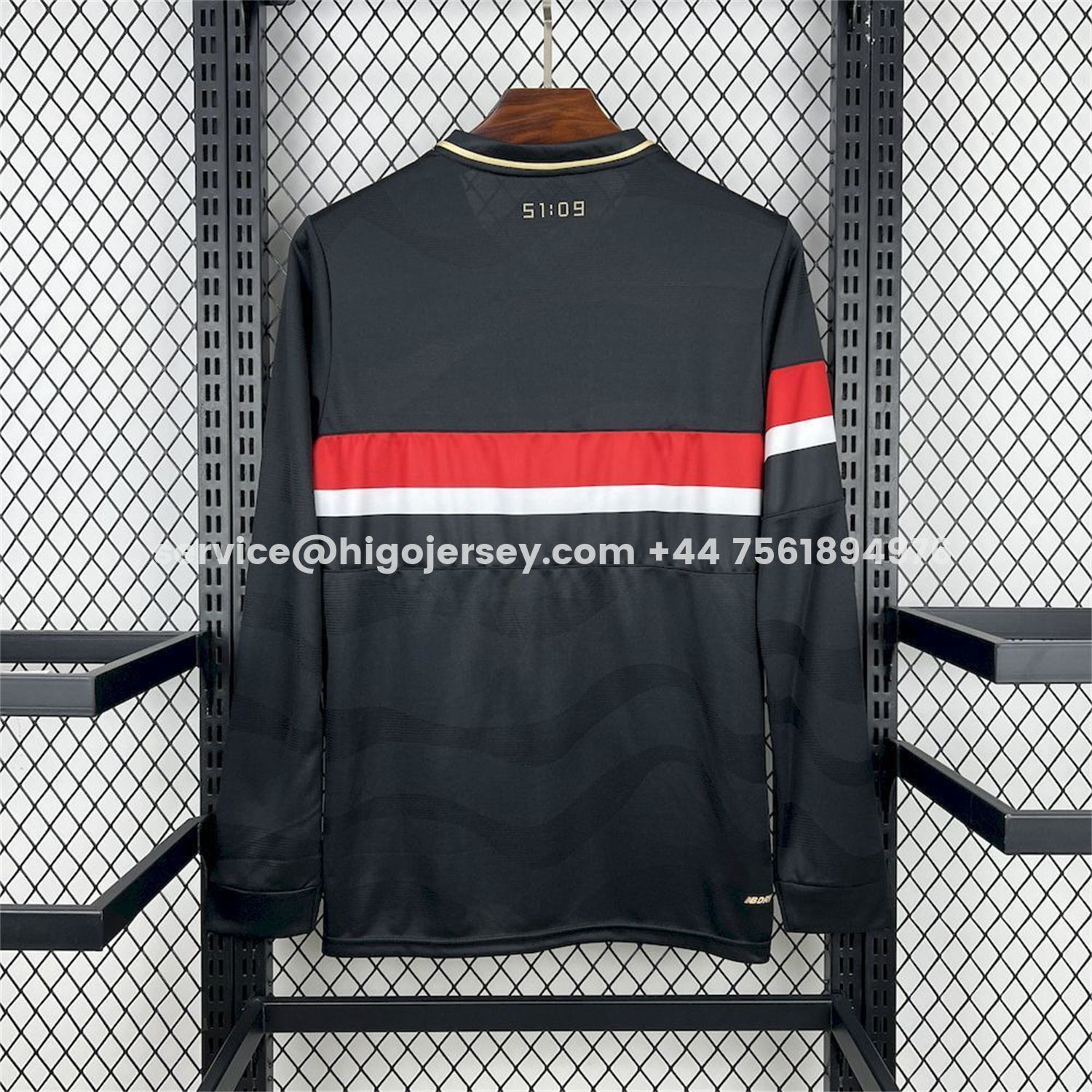 Higojerseys-Sao Paulo 25-26 Third Long Sleeves Jersey - Fans Version